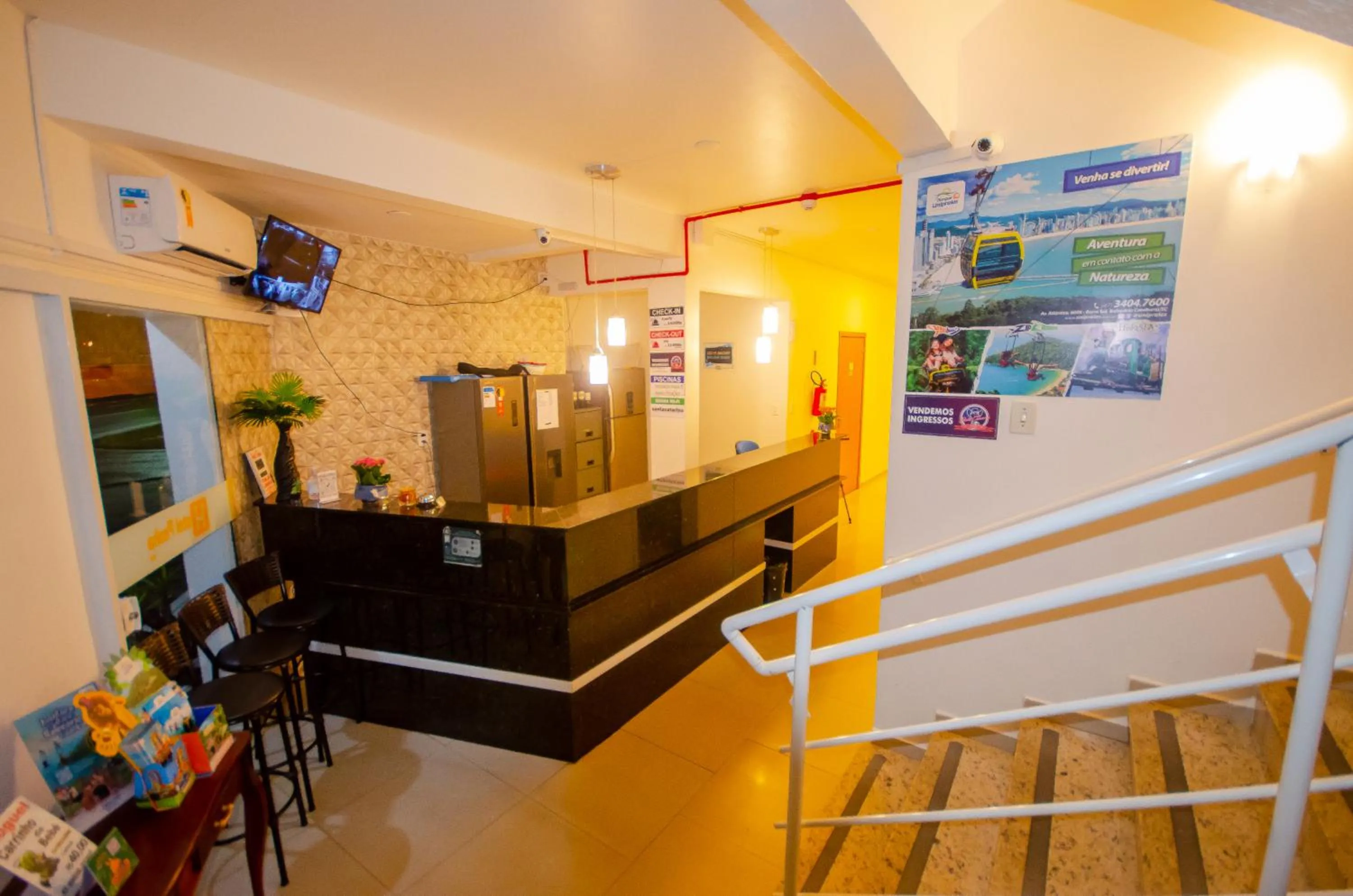 Lobby or reception in Hotel Penha