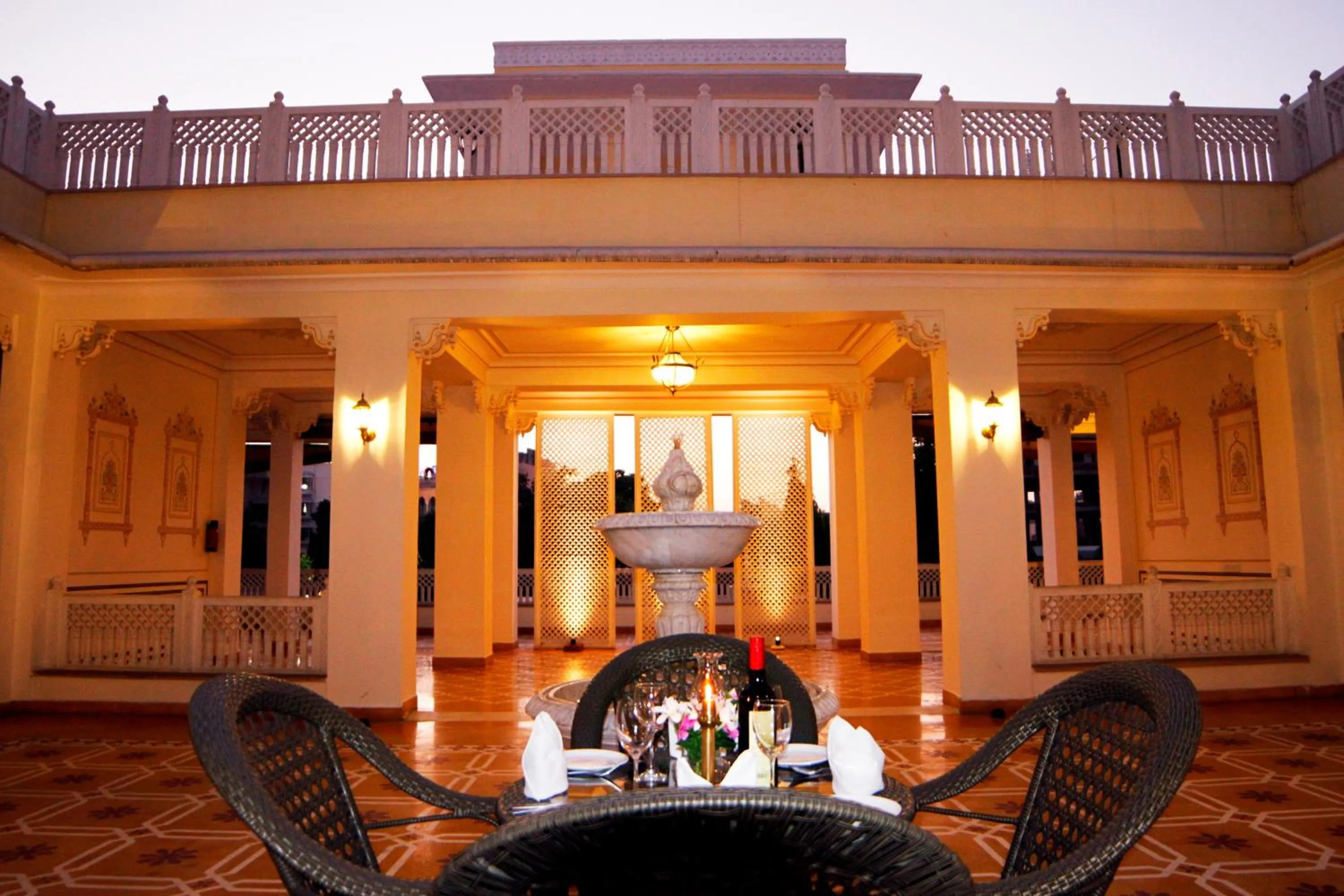 Lounge or bar in Grand Uniara A Heritage Hotel