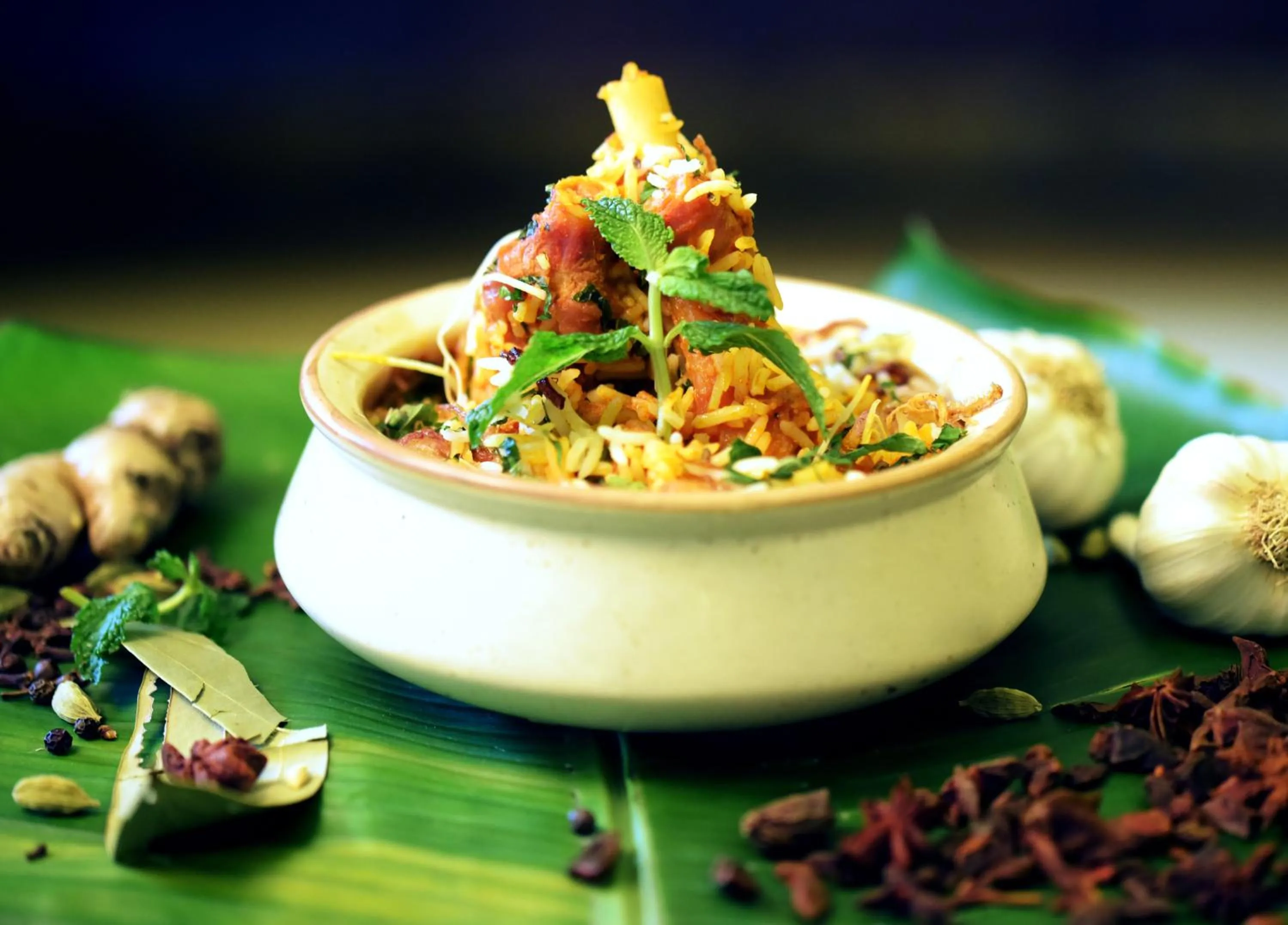 Food in Grand Uniara A Heritage Hotel