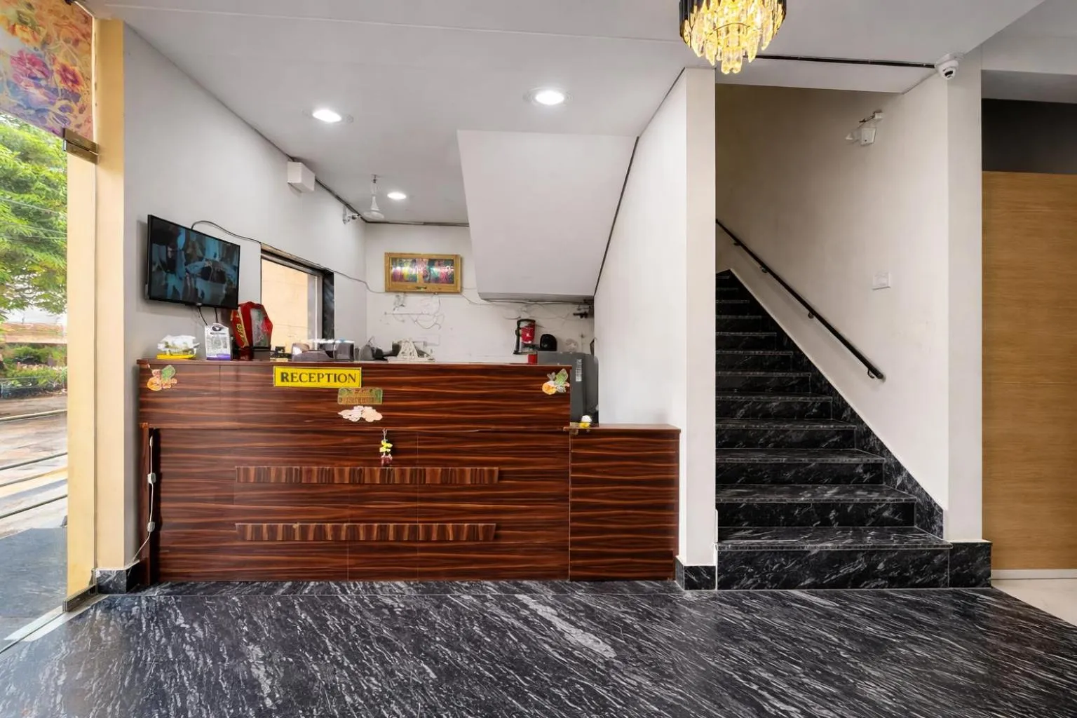 Lobby or reception in Murli Manohar Palace