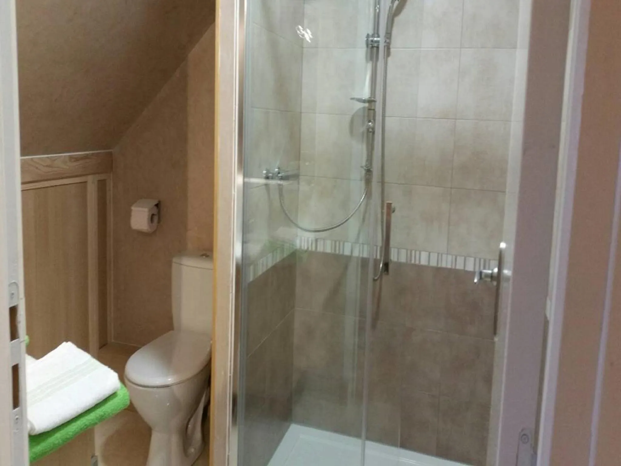 Shower in Chambres D'hôtes du Plessis