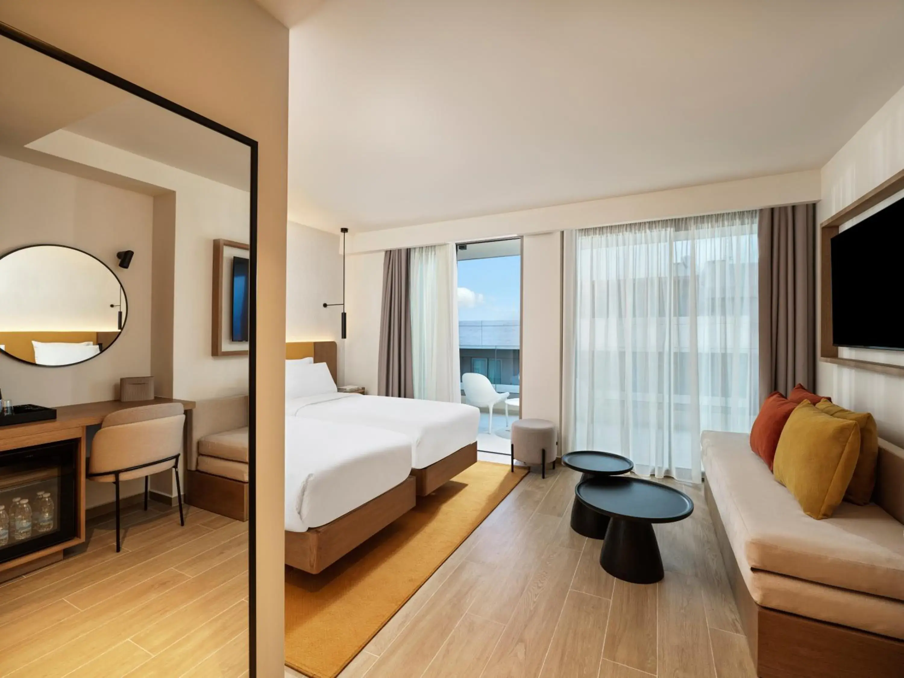 Twin Room with Sofa Bed in Hilton Garden Inn Chania City Twin Room with Sofa Bed in Hilton Garden Inn Chania City