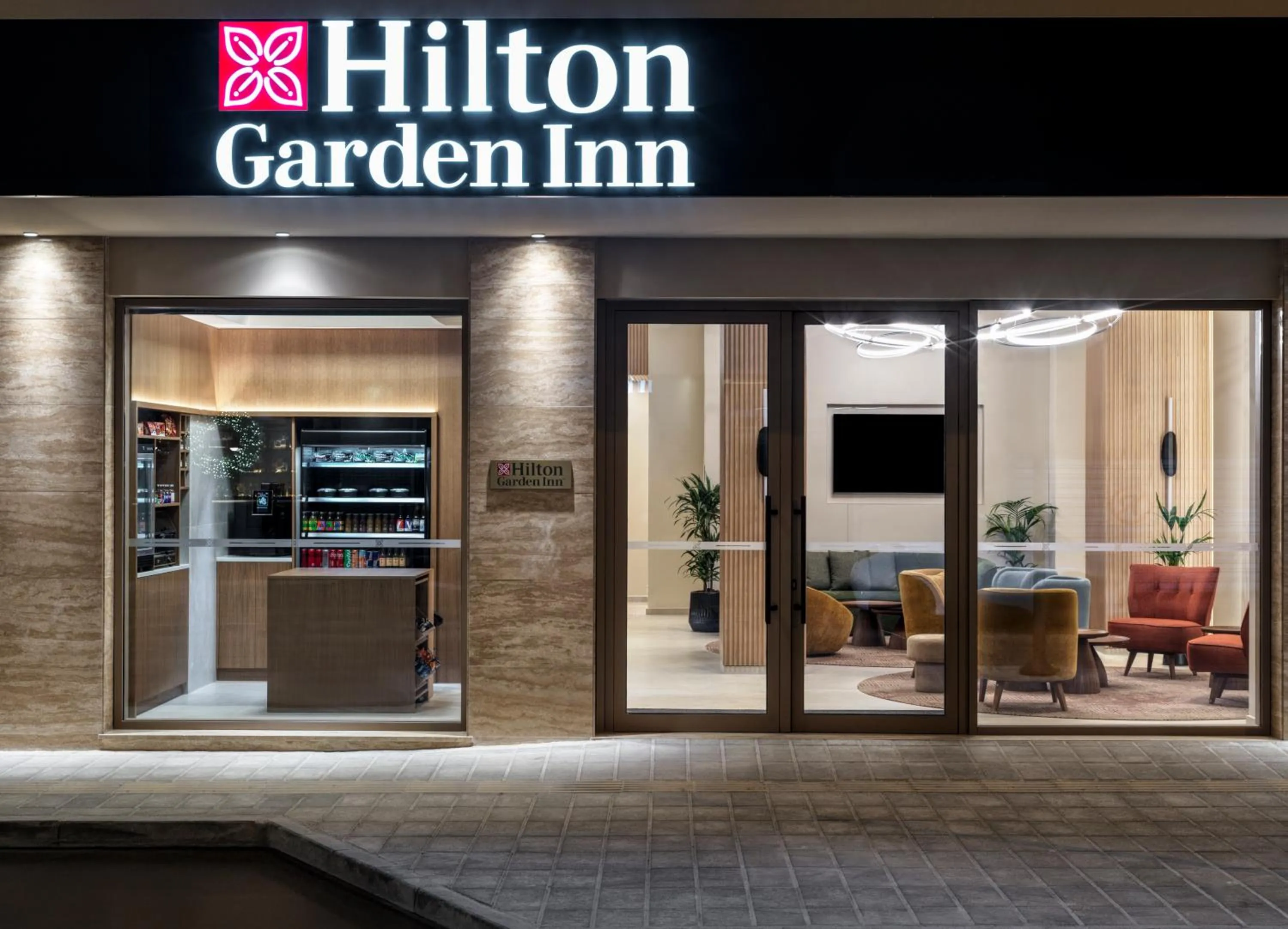 Facade/entrance in Hilton Garden Inn Chania City