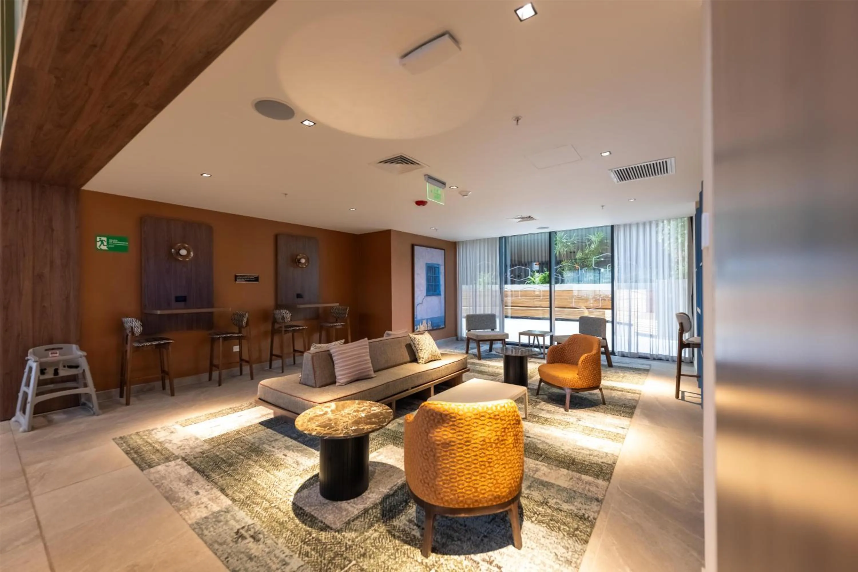 Lobby or reception in Hotel Hampton By Hilton Santiago De Los Caballeros