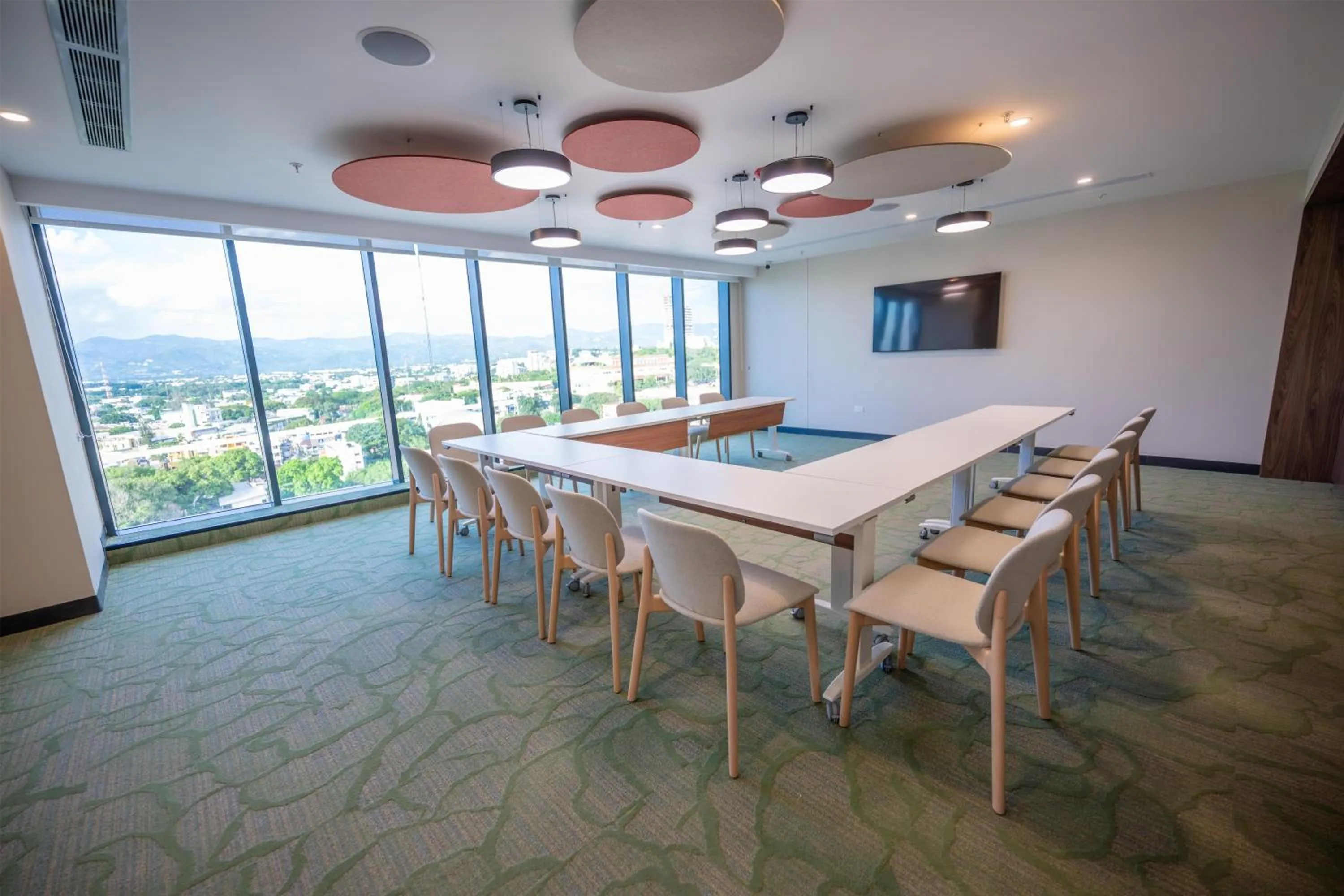 Seating area in Hotel Hampton By Hilton Santiago De Los Caballeros