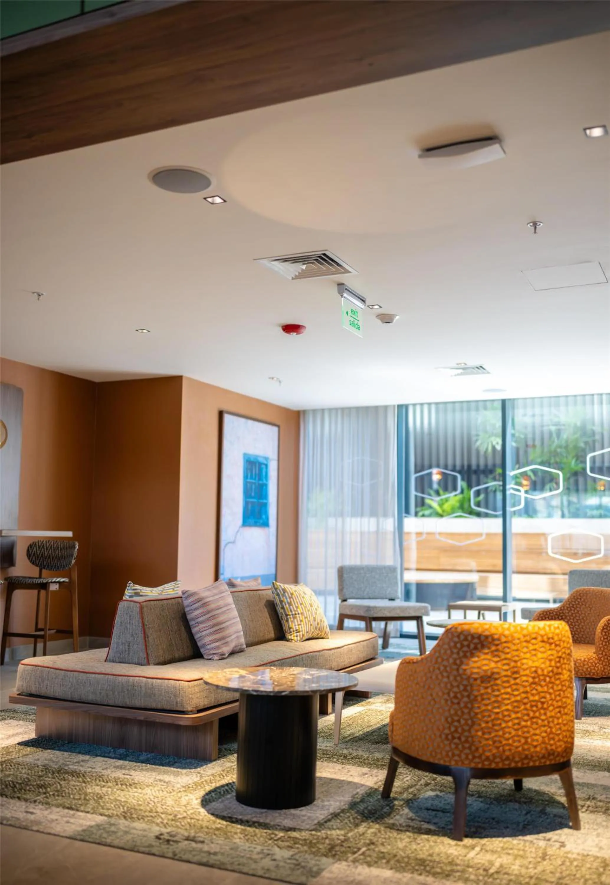 Lobby or reception in Hotel Hampton By Hilton Santiago De Los Caballeros