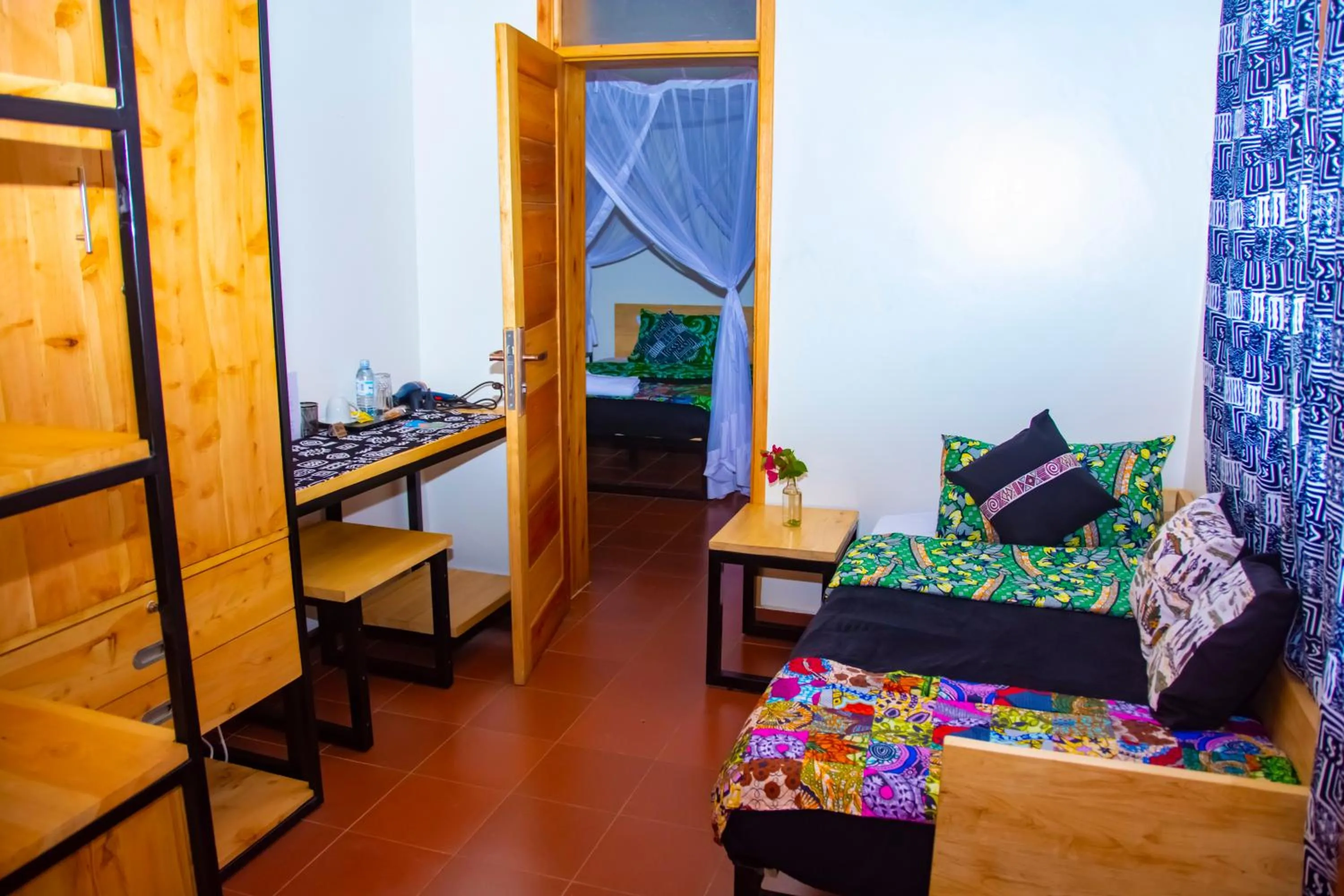 Bed in Coffee Pot Hotel