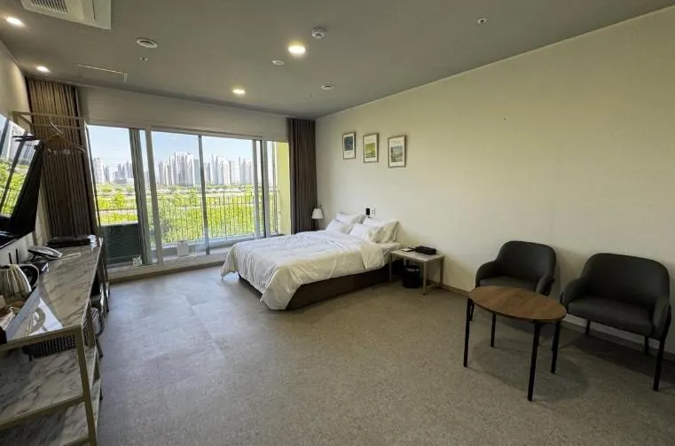 Bed in Centum Hotel Mokpo Namak branch