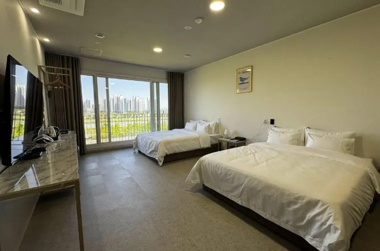 Bed in Centum Hotel Mokpo Namak branch