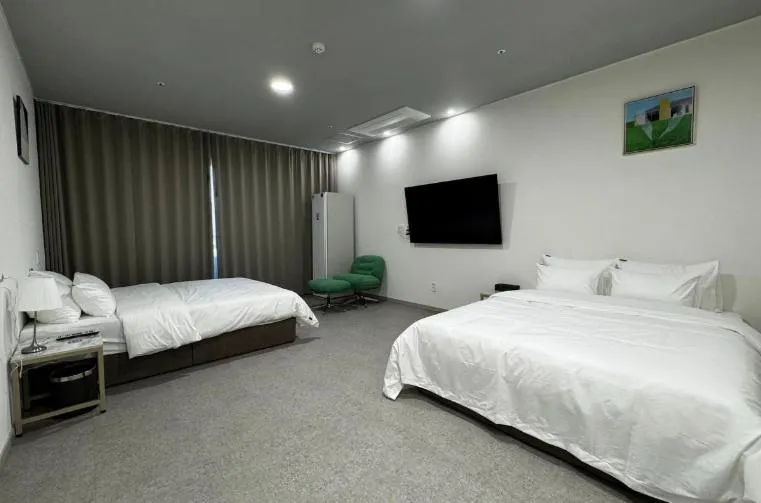 Bed in Centum Hotel Mokpo Namak branch