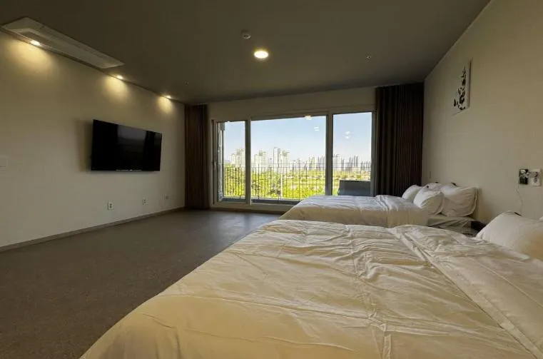 Bed in Centum Hotel Mokpo Namak branch