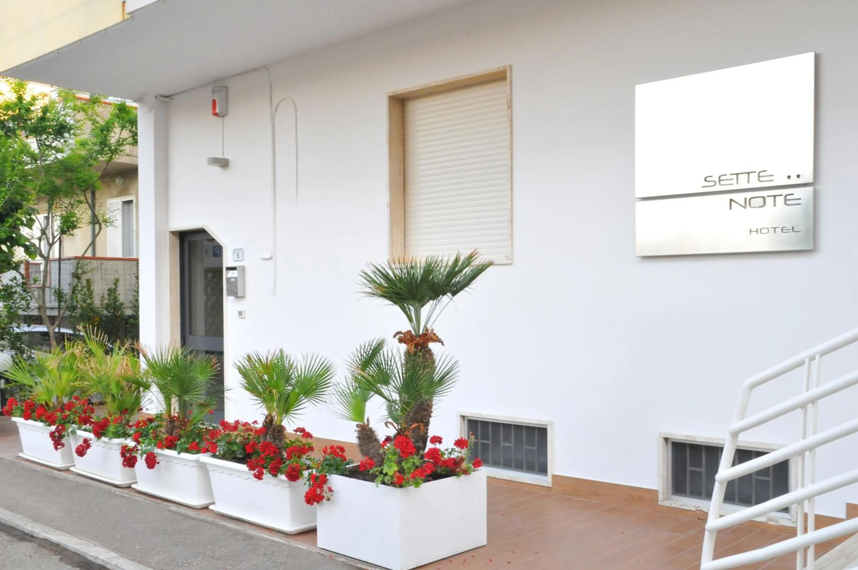 Facade/entrance in Hotel Sette Note