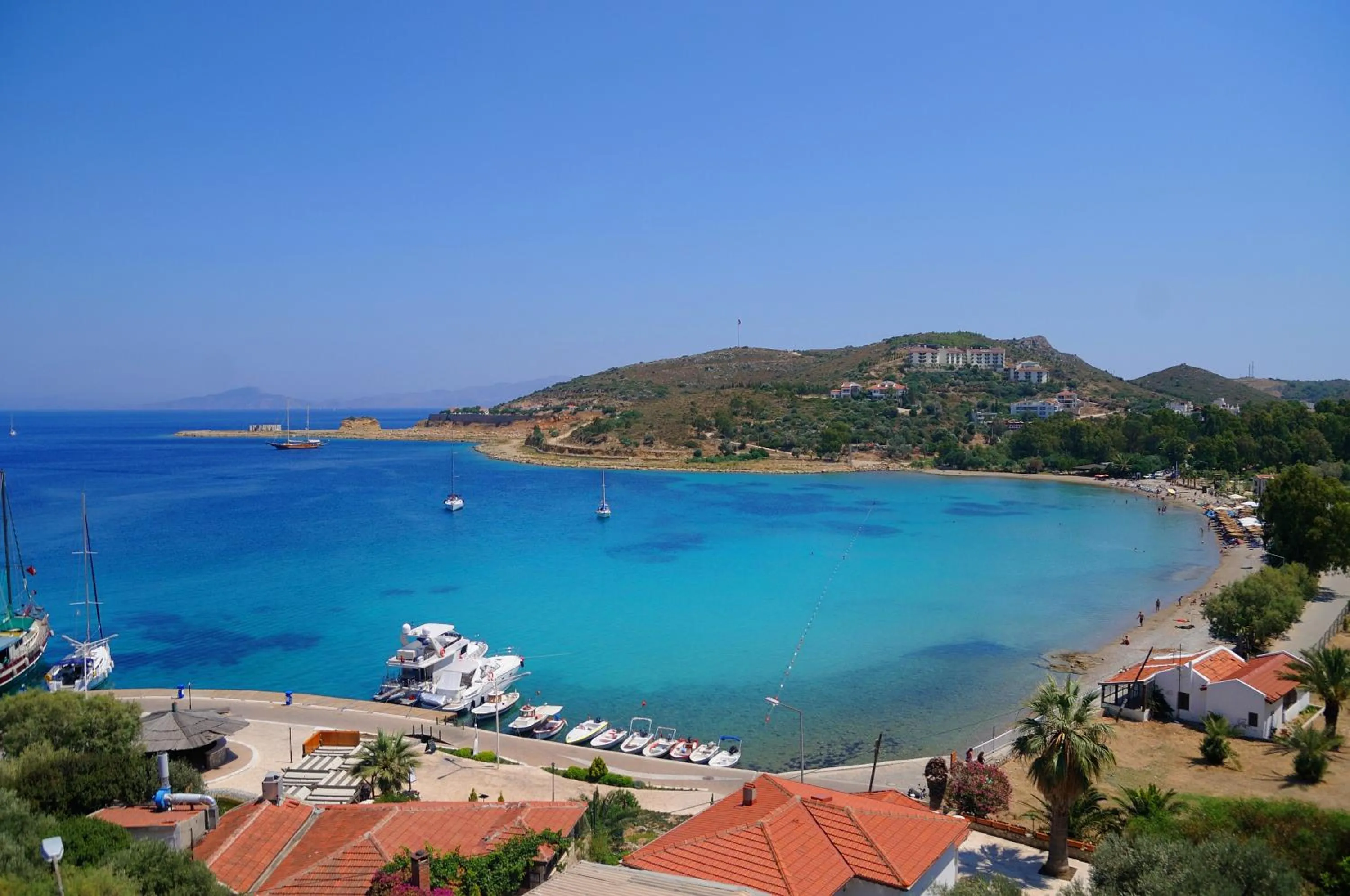 Sea view in Datca Sapphire Hotel