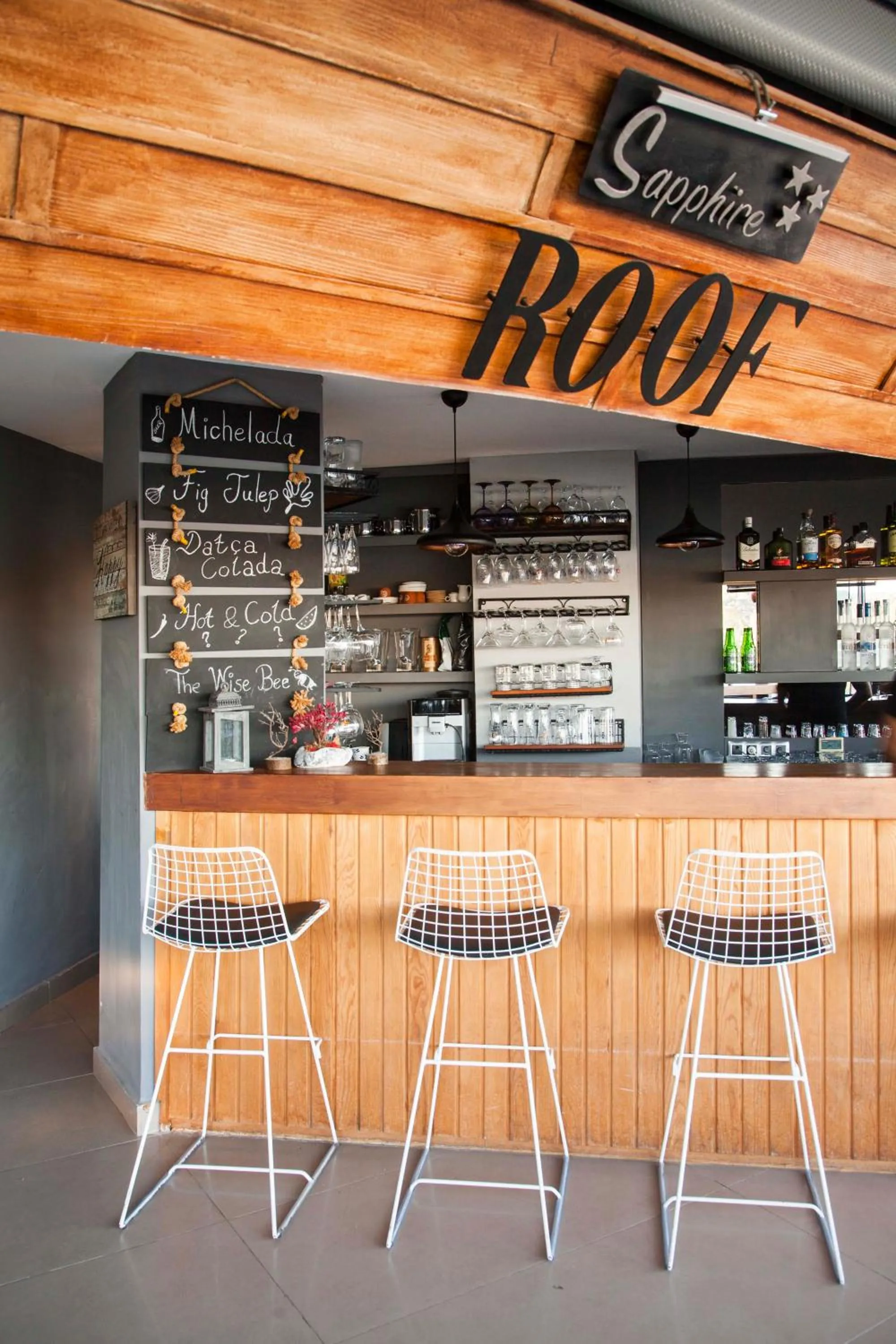 Lounge or bar in Datca Sapphire Hotel