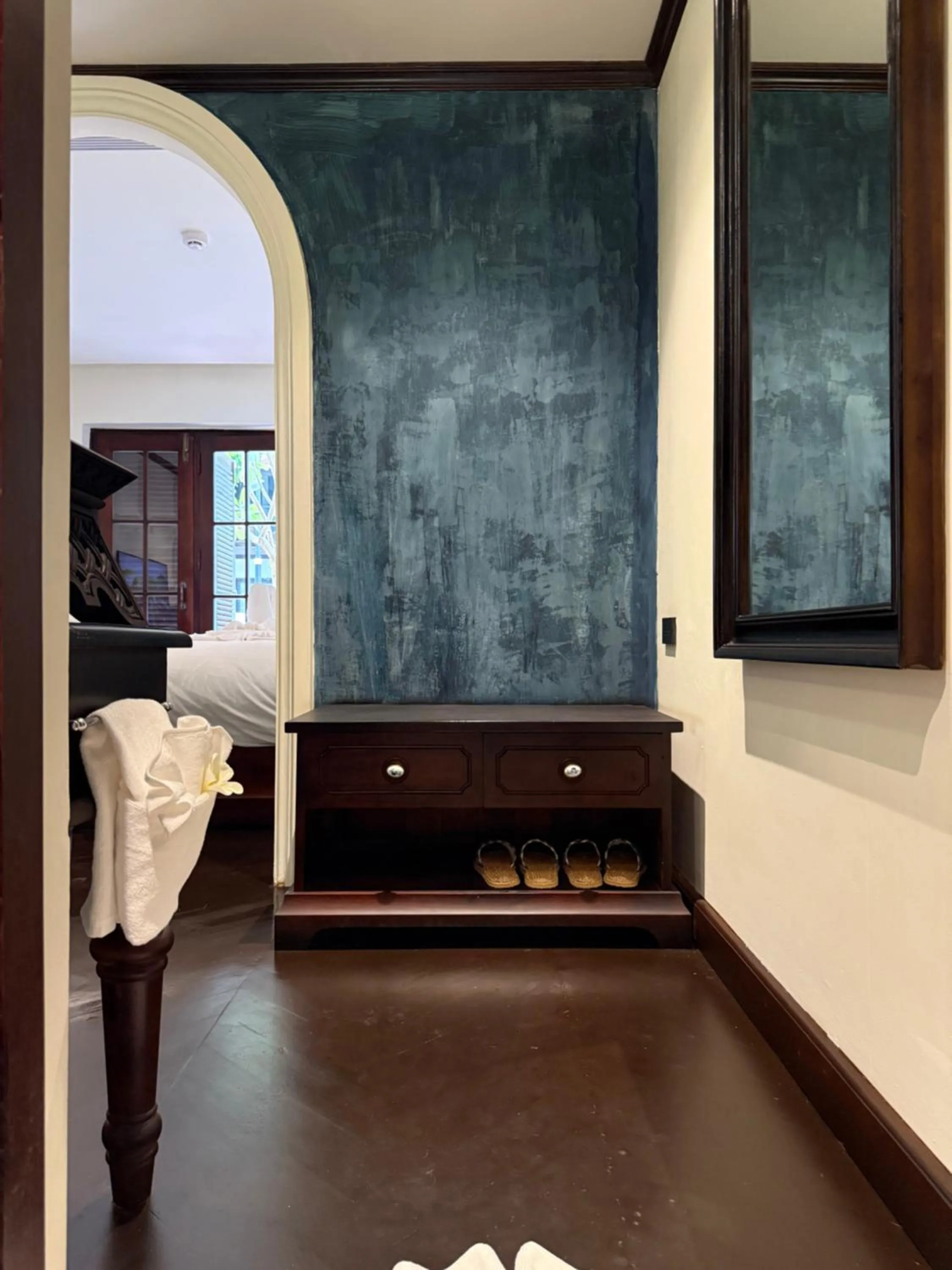 Bed in Sengphachanh Heritage Boutique