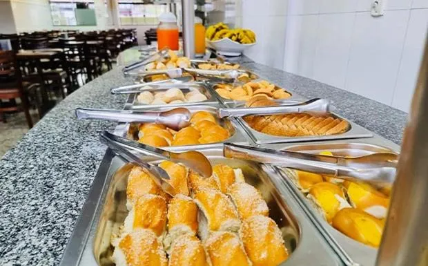 Buffet breakfast in Portal Palace Hotel