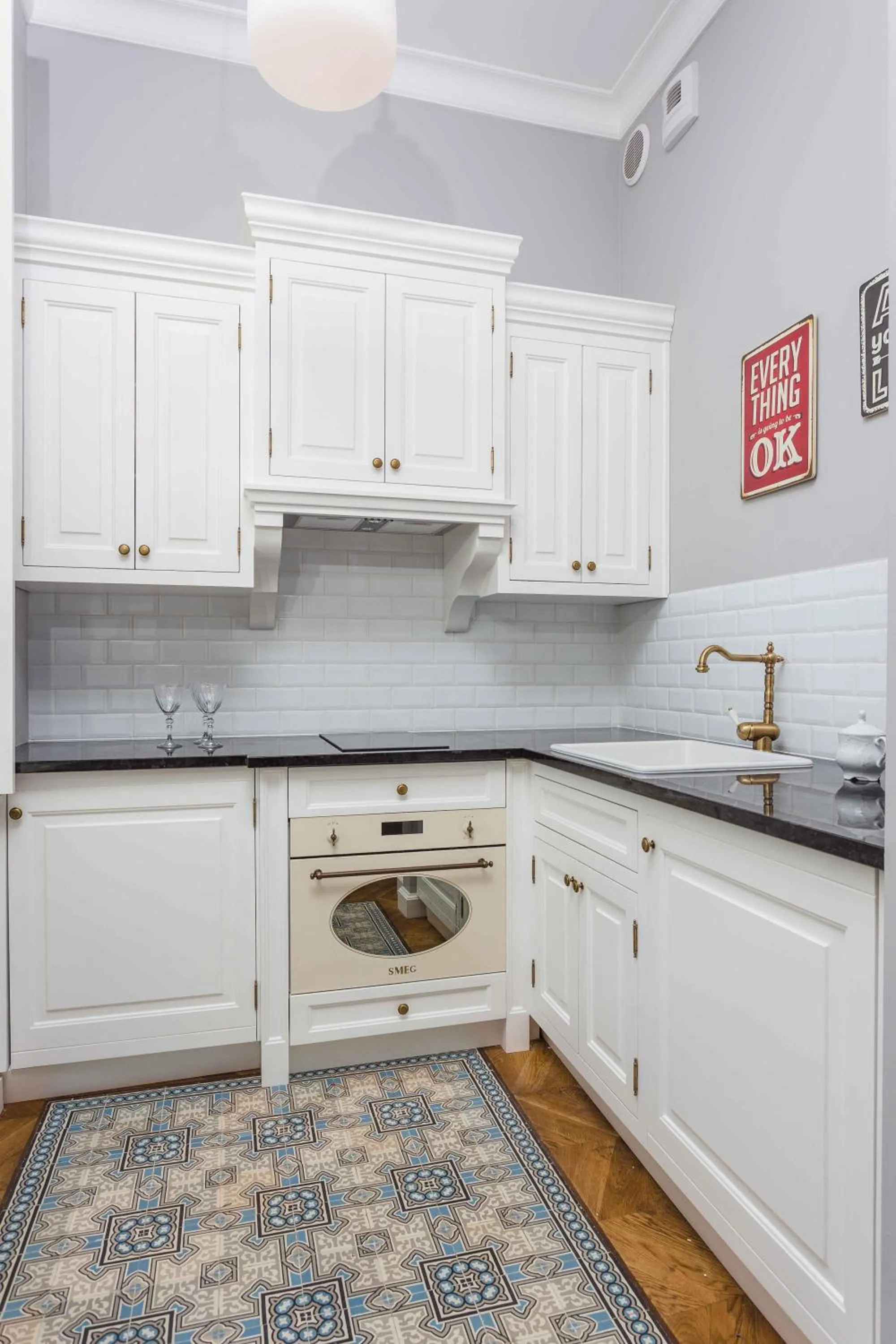 Kitchen or kitchenette in Warsaw Concept