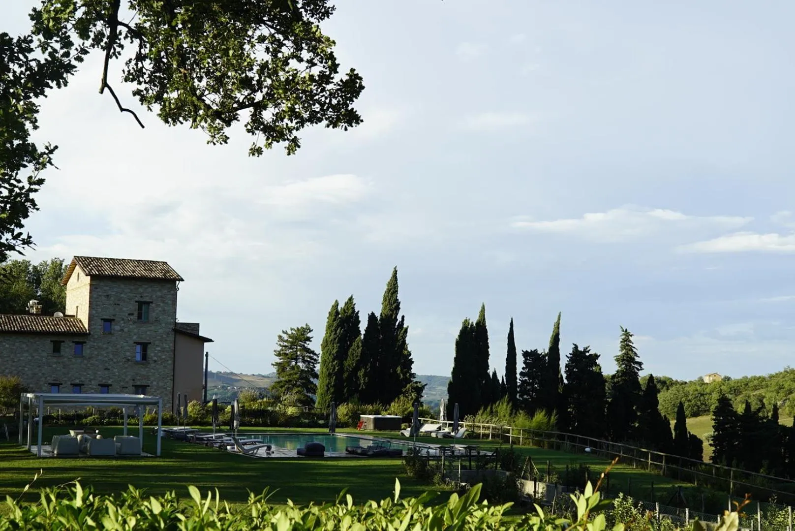 Garden in Agriturismo Colle Casini Cortesi