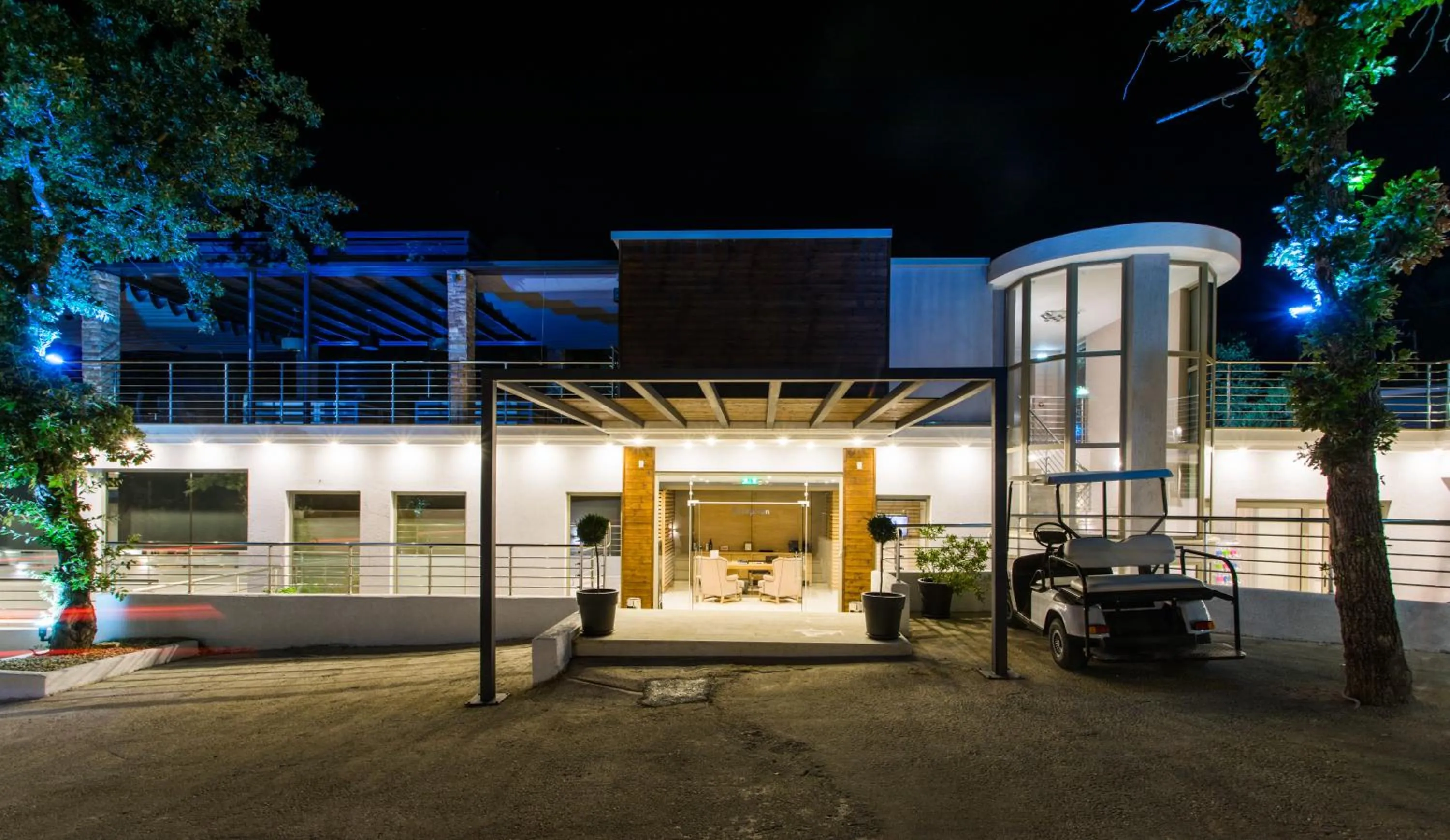Facade/entrance in Aqua Oliva Resort Syvota