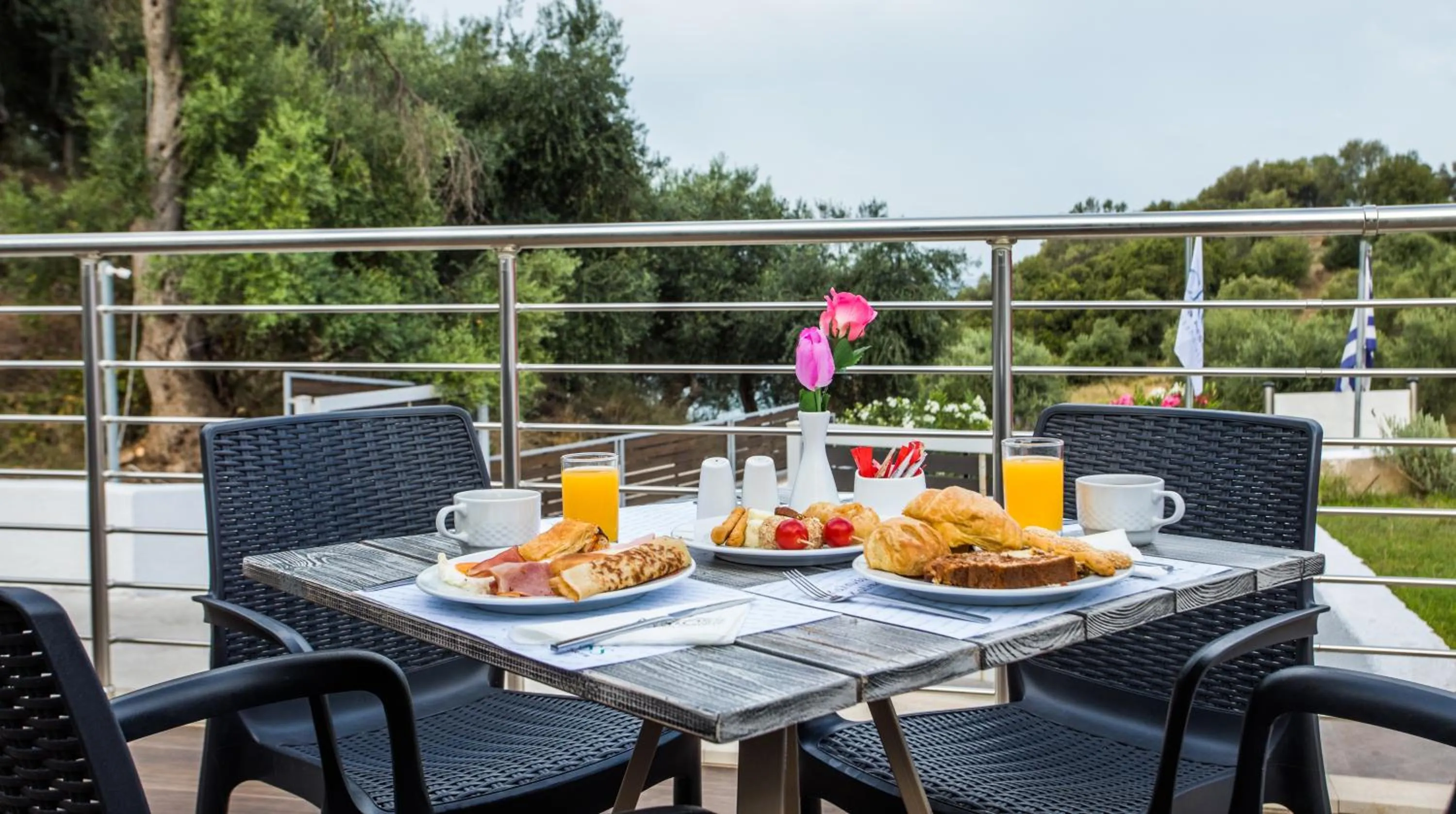 Breakfast in Aqua Oliva Resort Syvota