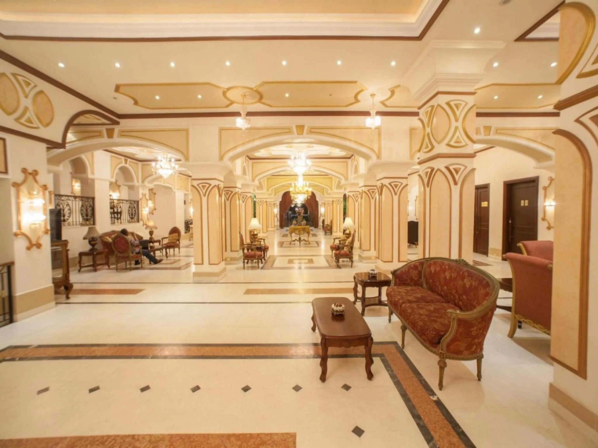 Seating area in Atlantic Palace Hotel