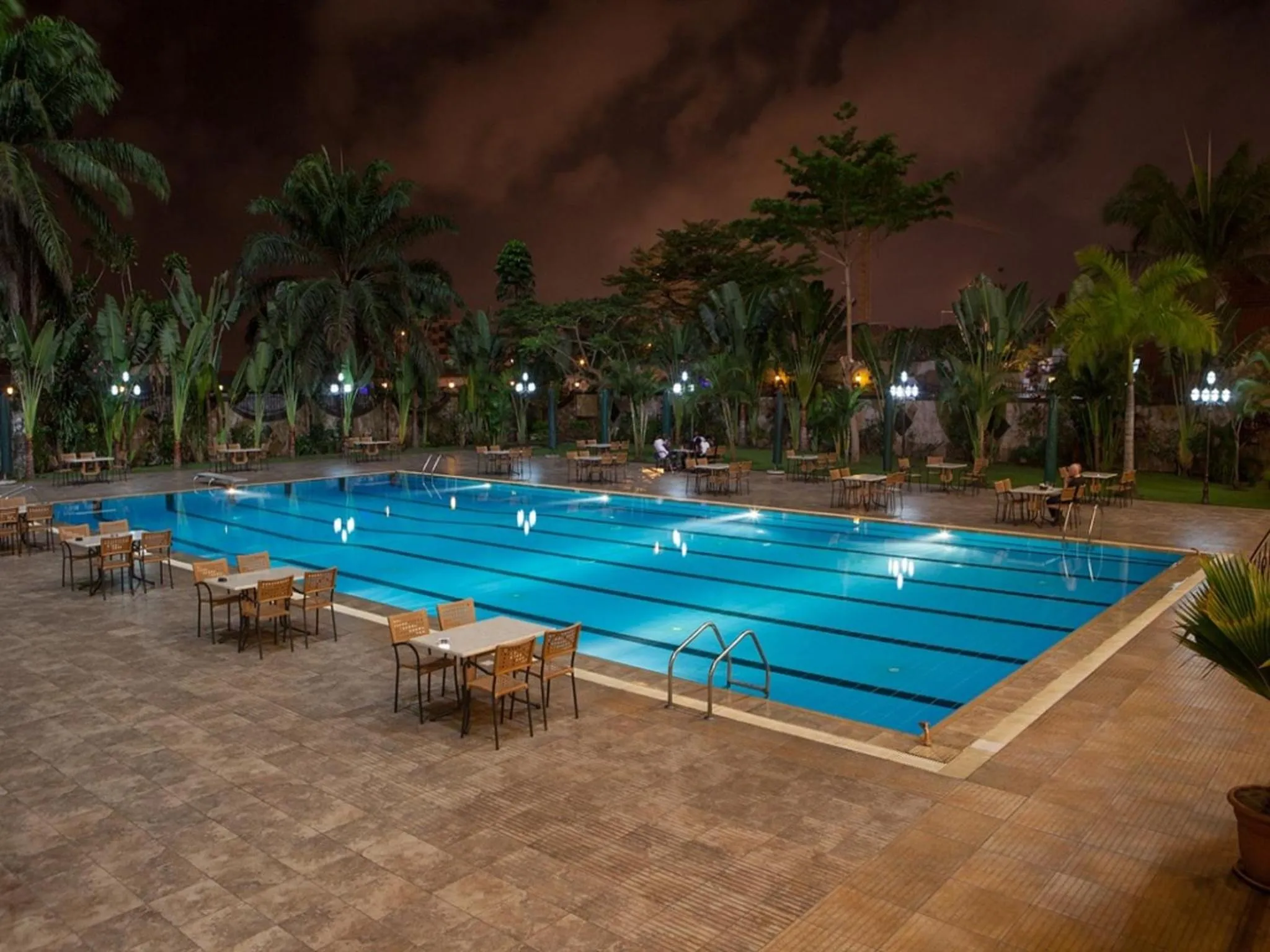 Swimming pool in Atlantic Palace Hotel