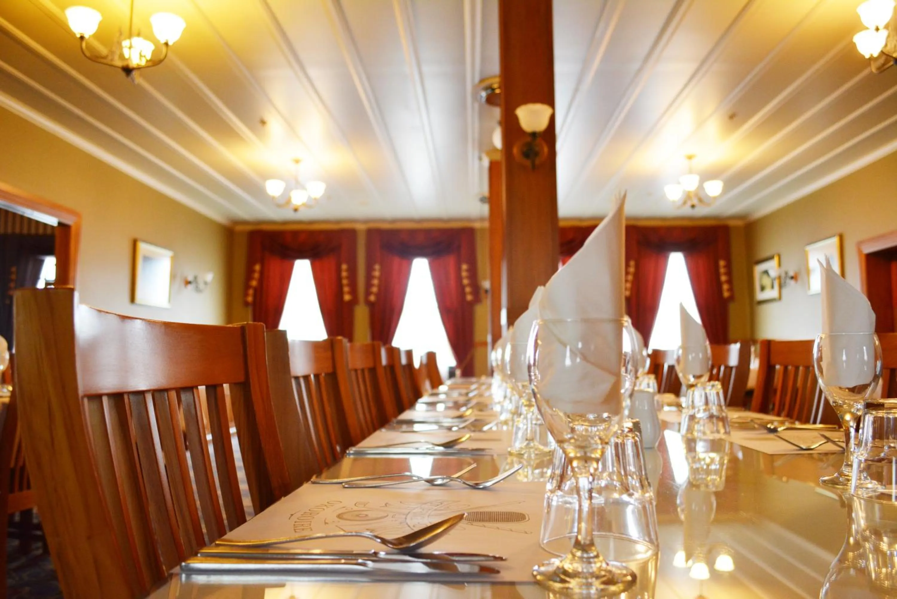 Restaurant/places to eat in Okoroire Hot Springs Hotel