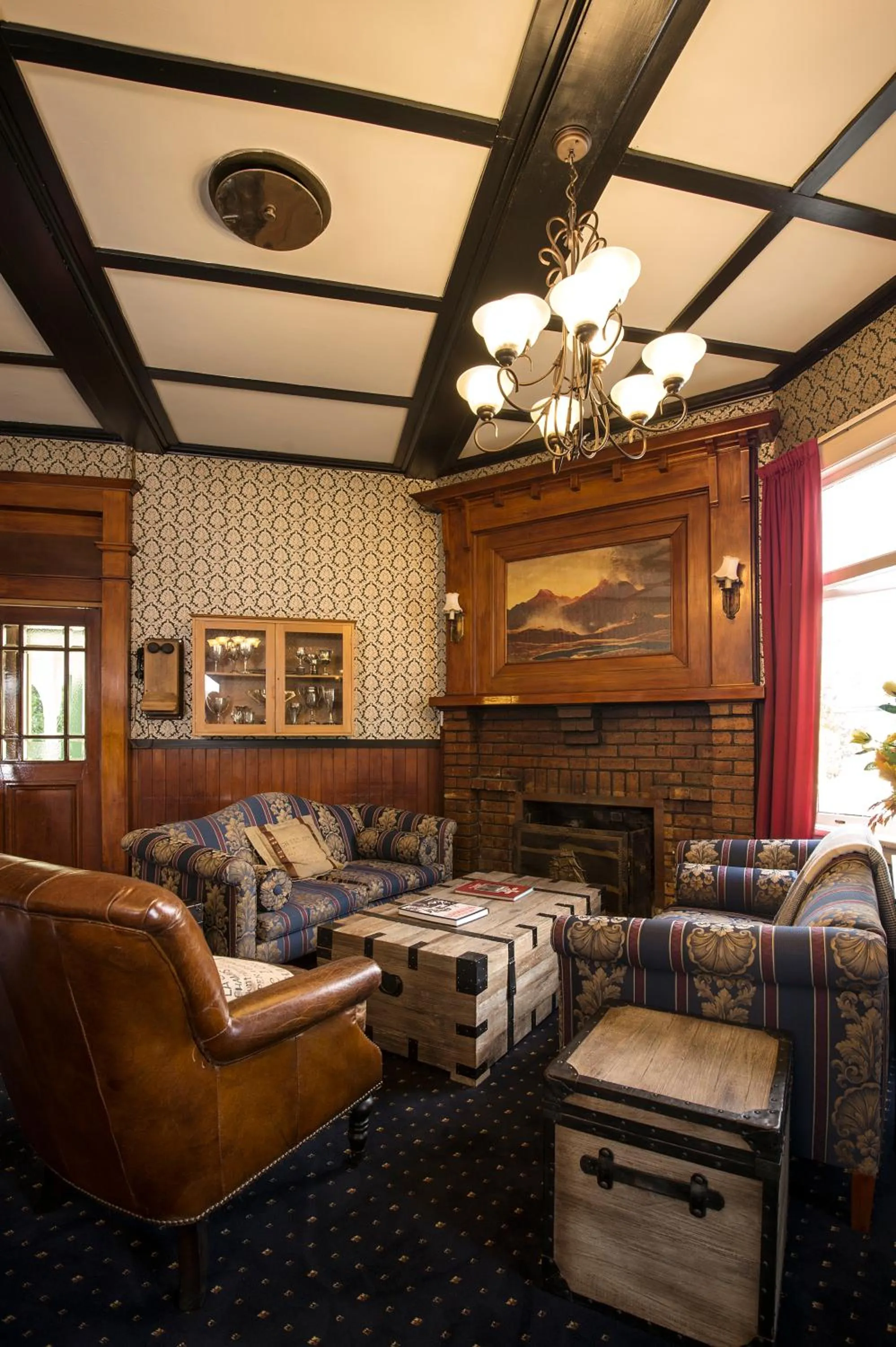 Text overlay in Okoroire Hot Springs Hotel