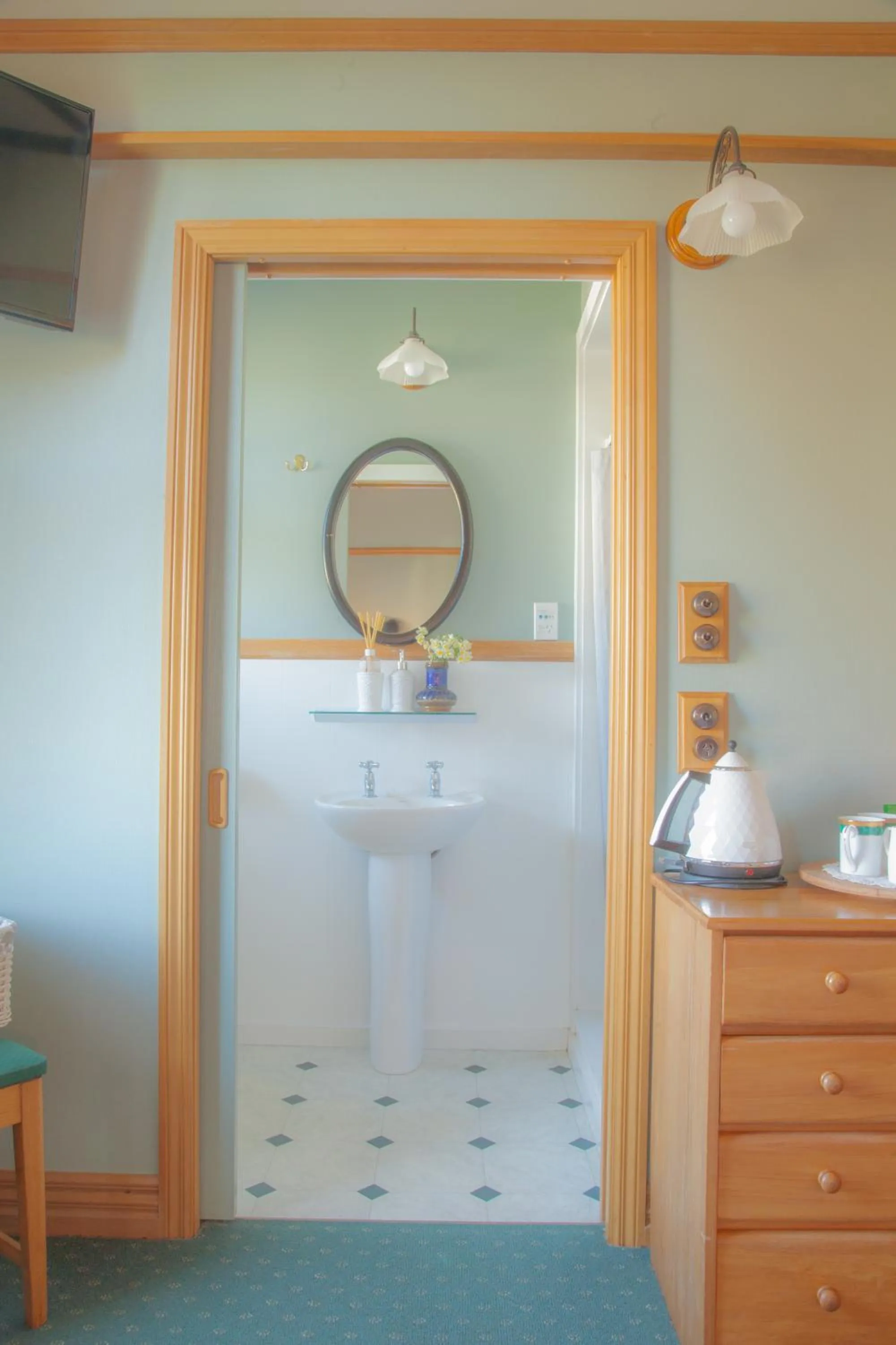 Bathroom in Okoroire Hot Springs Hotel