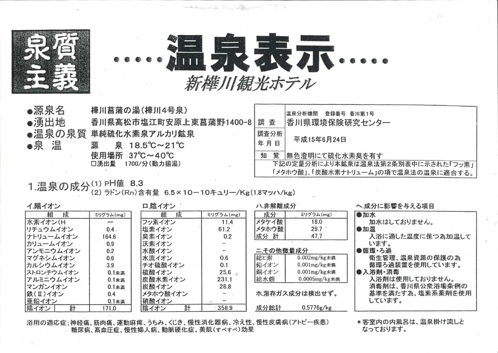 Shin Kabakawa Kanko Hotel