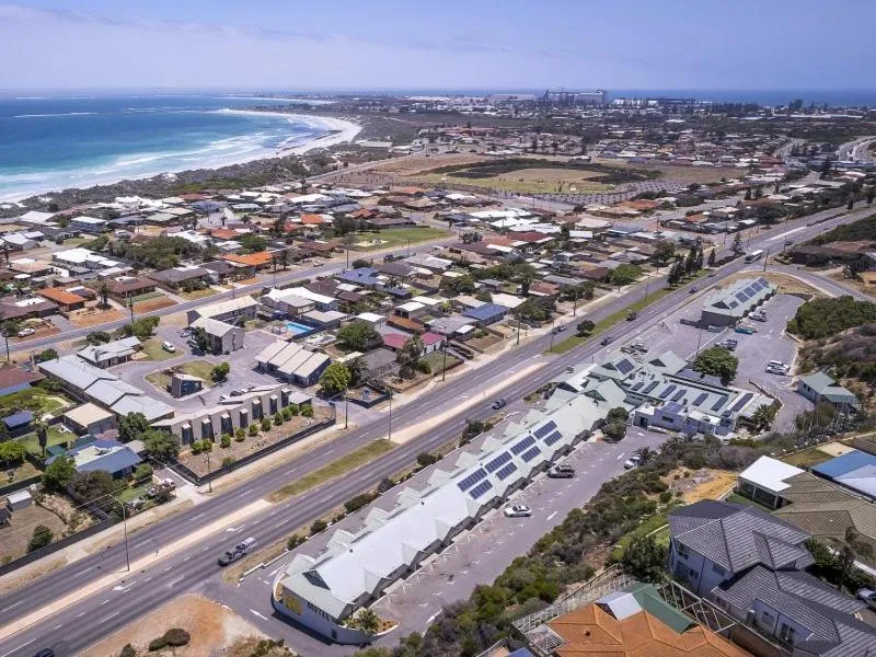 Bird's eye view in Geraldton Motor Inn