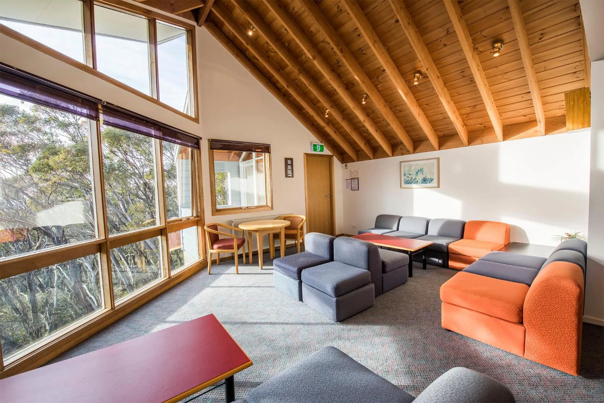 Living room in TERAMA Ski Lodge