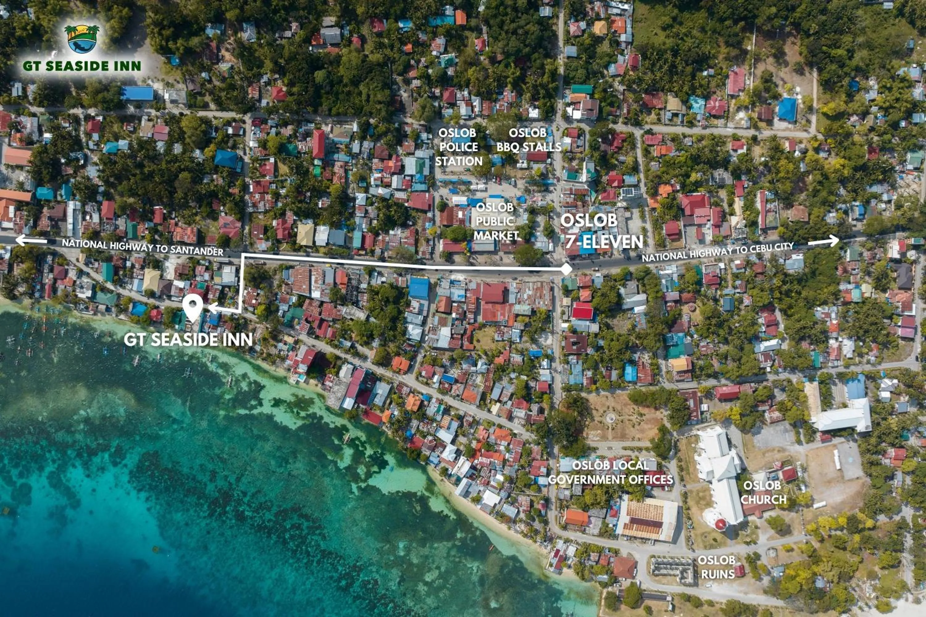 Nearby landmark in GT Seaside Inn