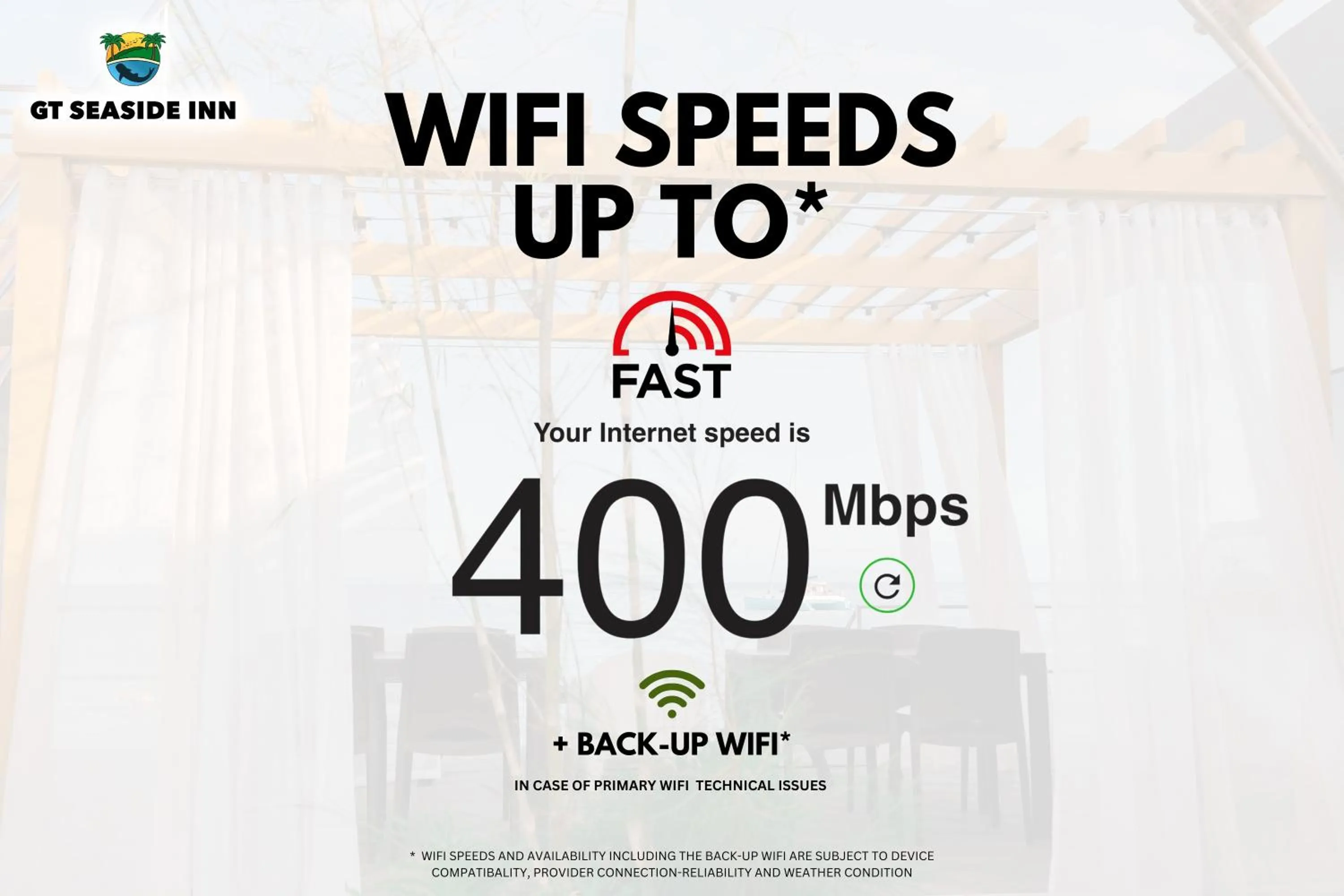 Logo/Certificate/Sign in GT Seaside Inn