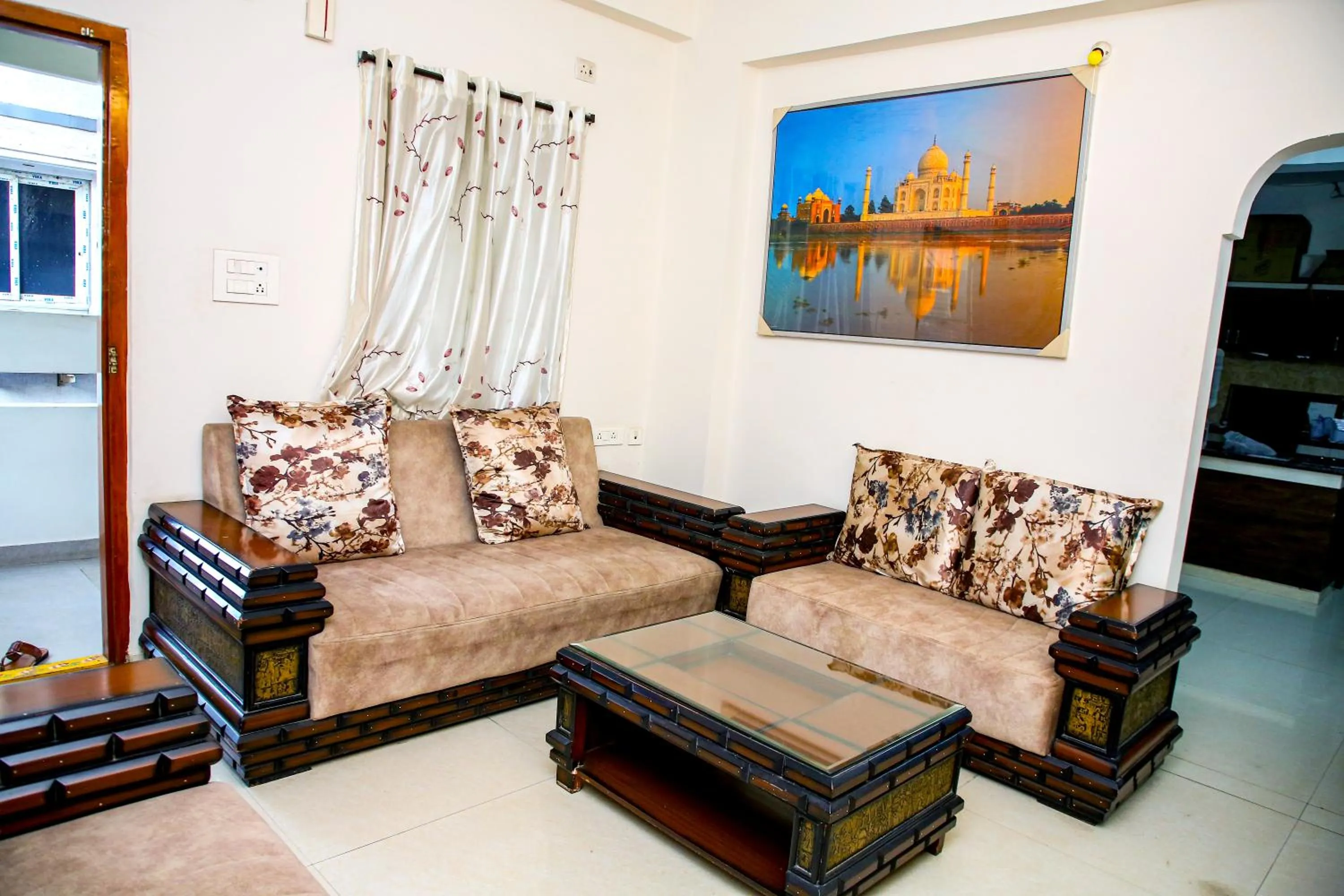Living room in Sri Ramanjaneya Nilayam
