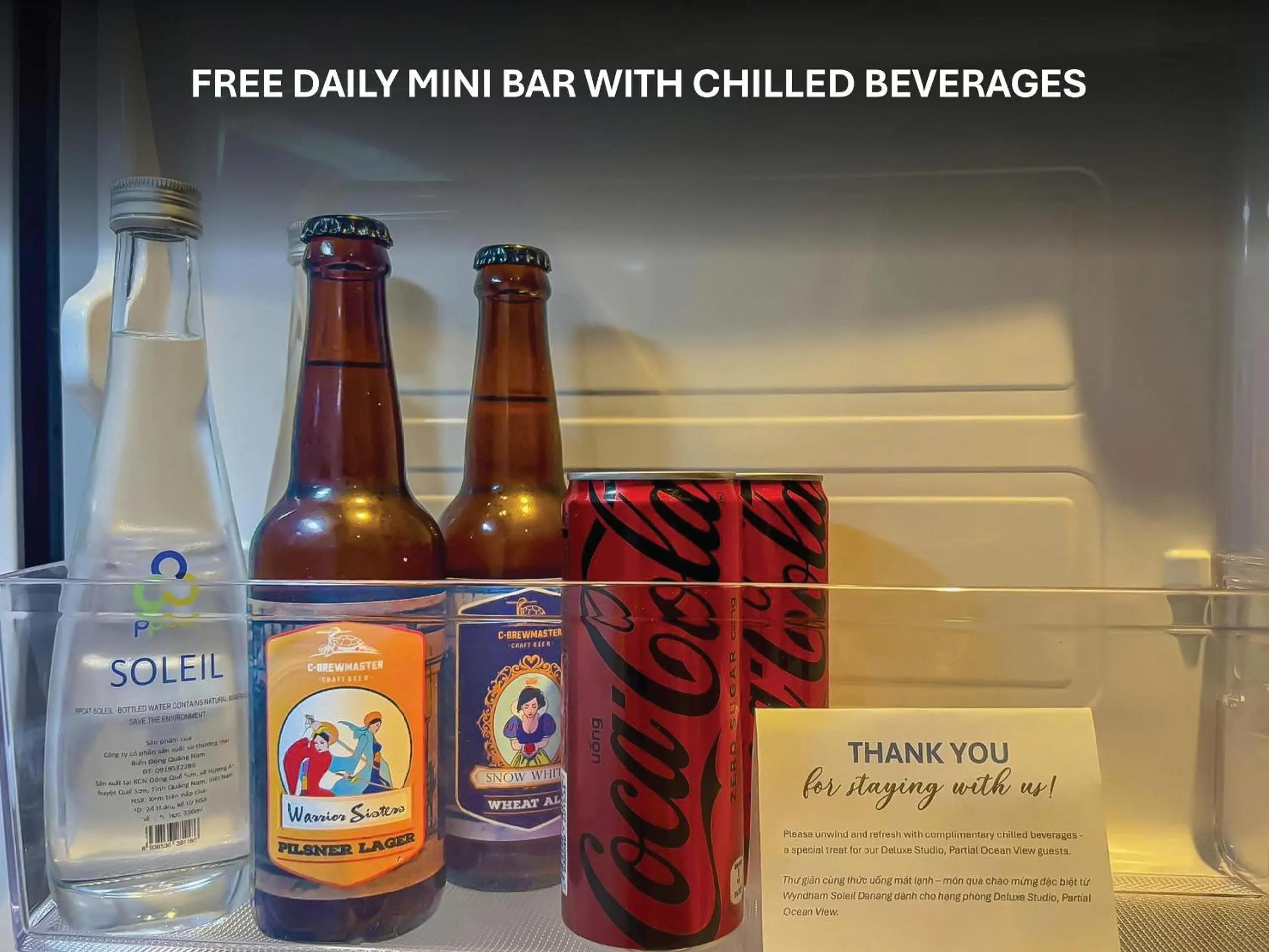 room service in Wyndham Soleil Danang - Free Schedule Airport Shuttle