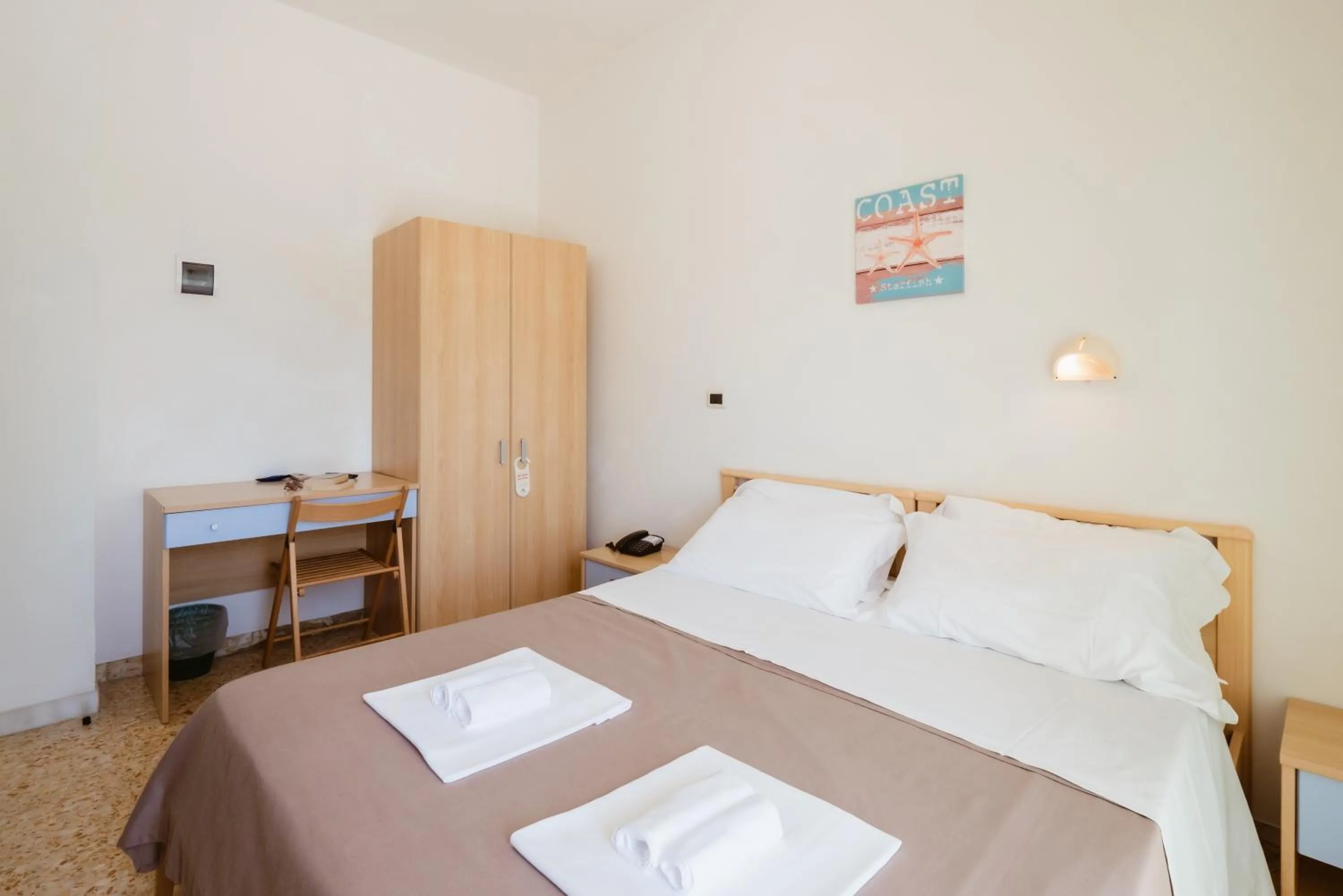 Bed in Hotel Villa del Mare