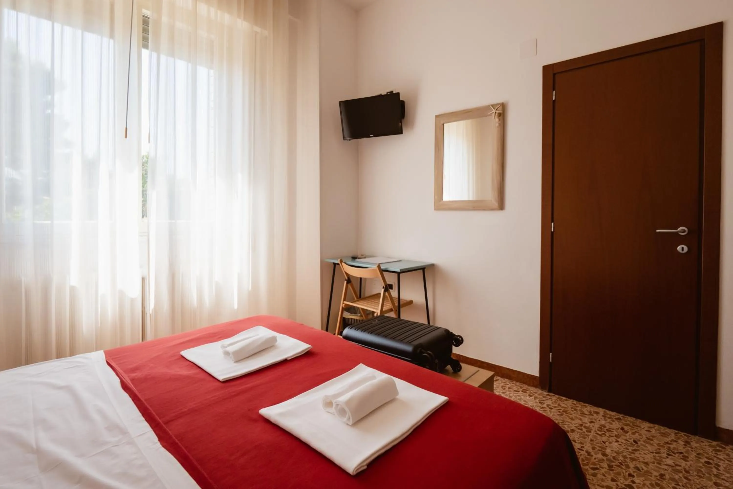 Bed in Hotel Villa del Mare