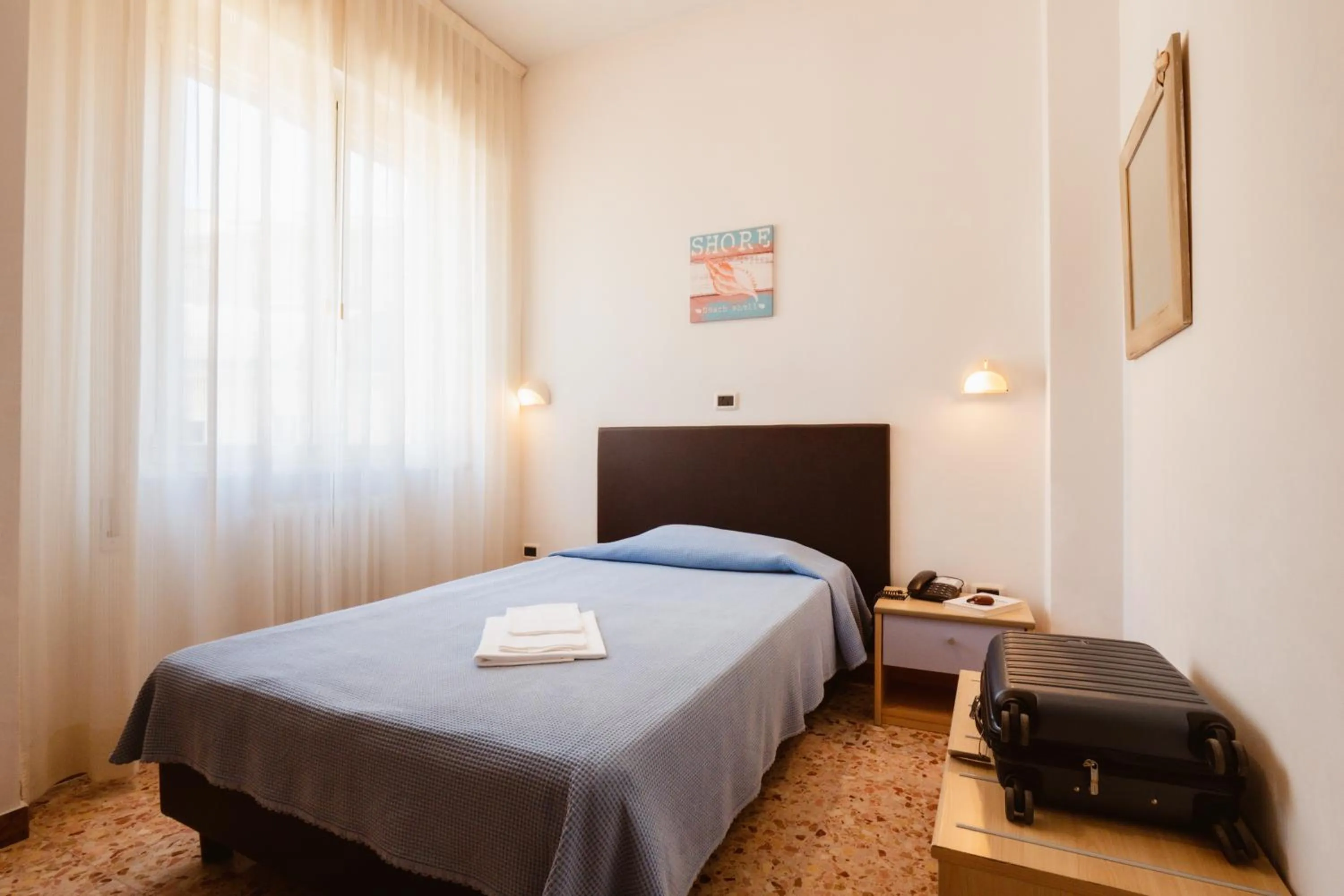 Bed in Hotel Villa del Mare