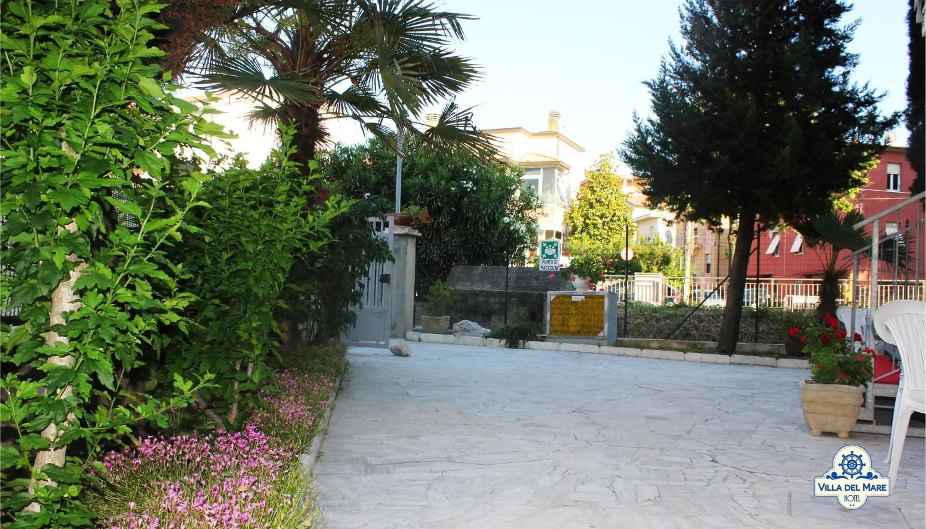 Garden in Hotel Villa del Mare