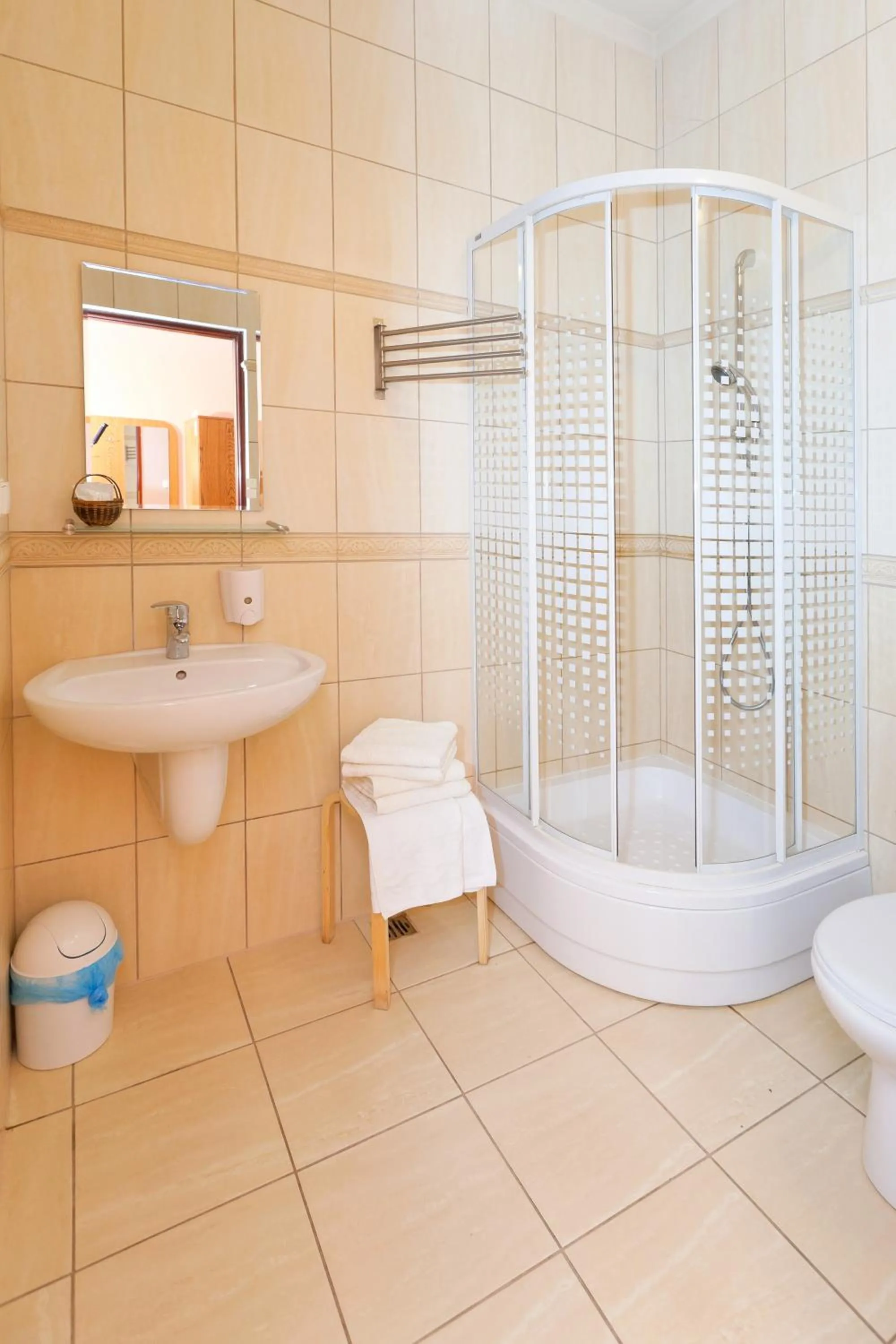 Bathroom in Zajazd Beskidy