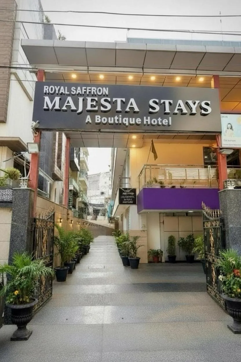 Property building in Hotel Royal Saffron by Majesta Stays