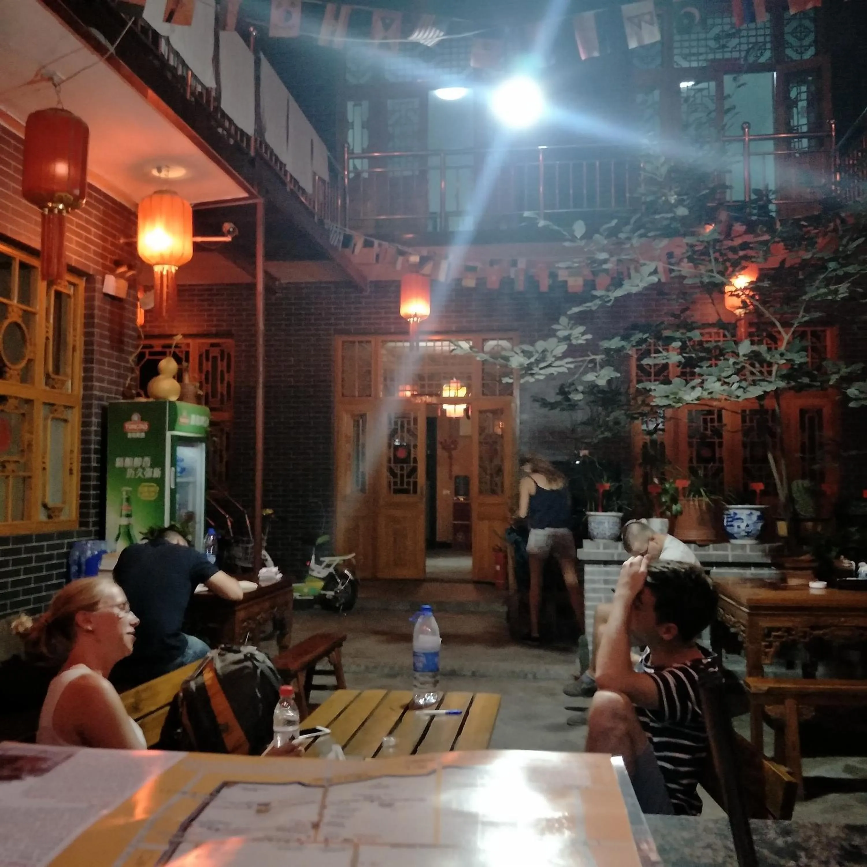 Decorative detail in Pingyao Jiaxin Guesthouse