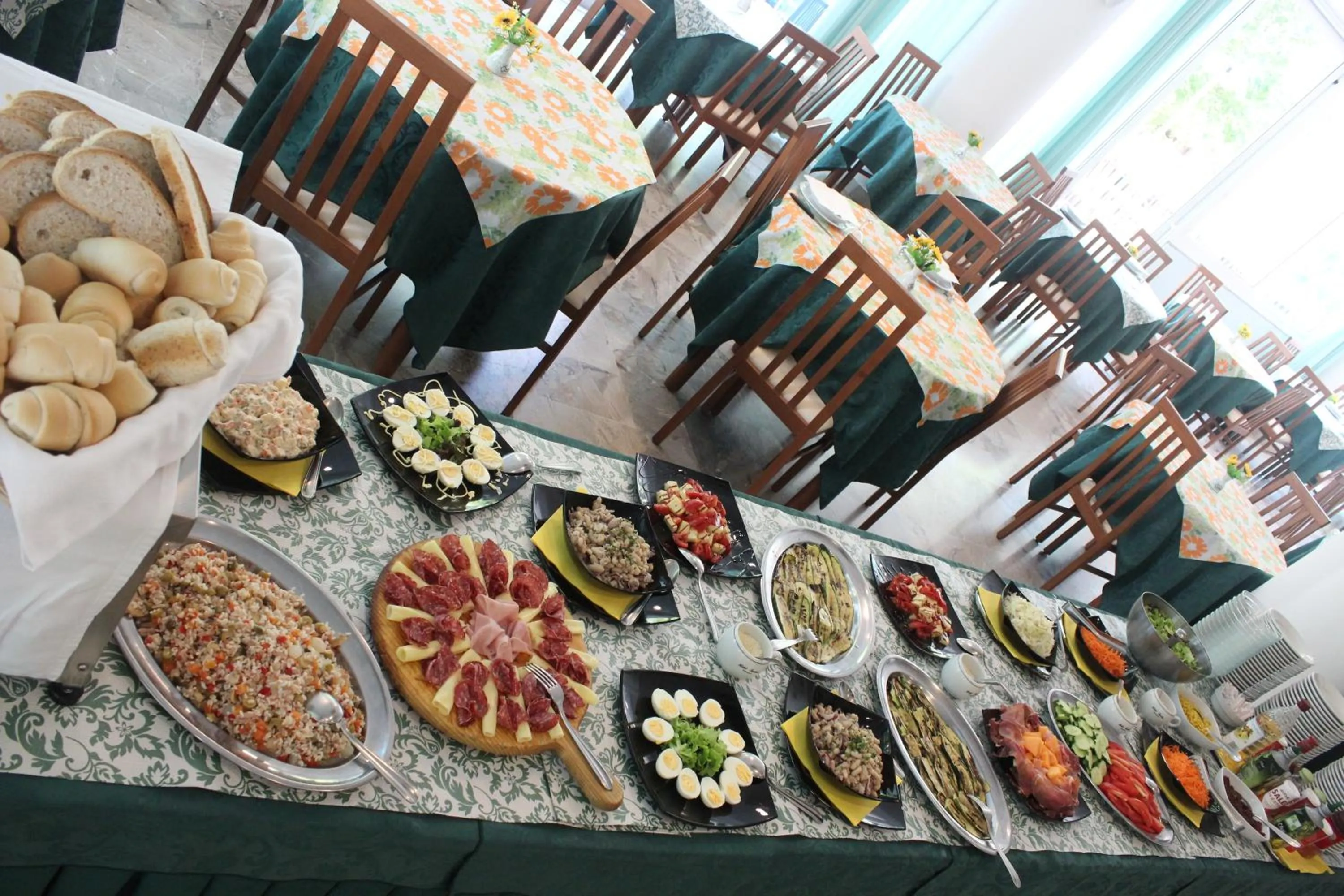 Food close-up in Hotel Santini