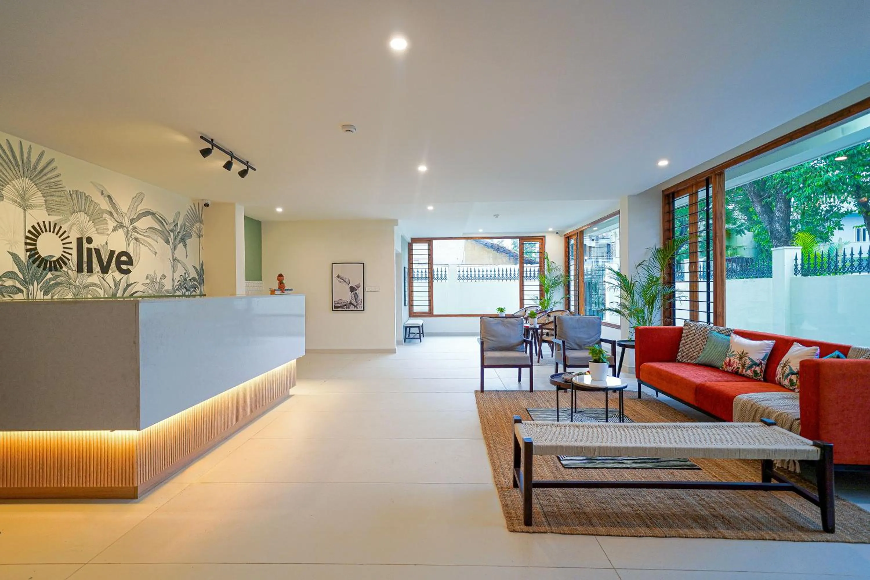 Lobby or reception in Olive Hotel Chikkamagalur by Embassy Group