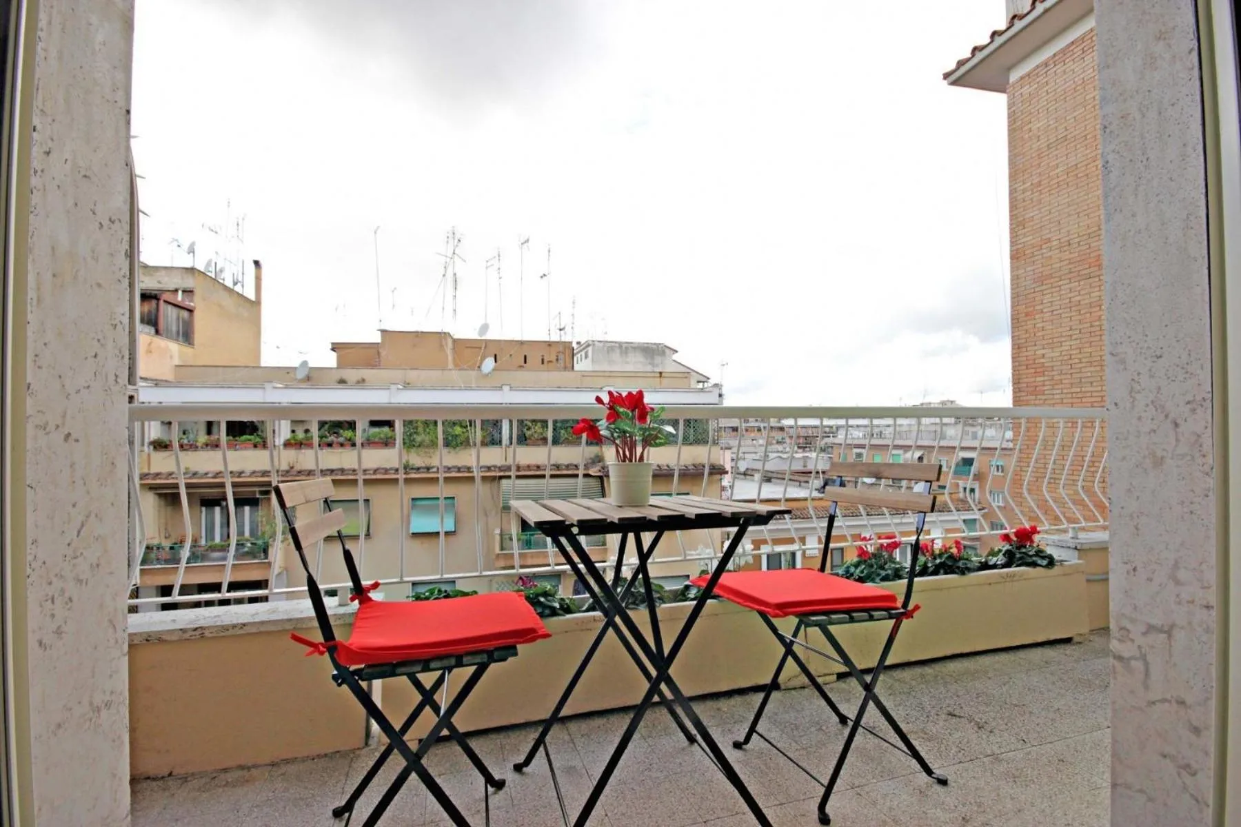 City view in B&B Clelia