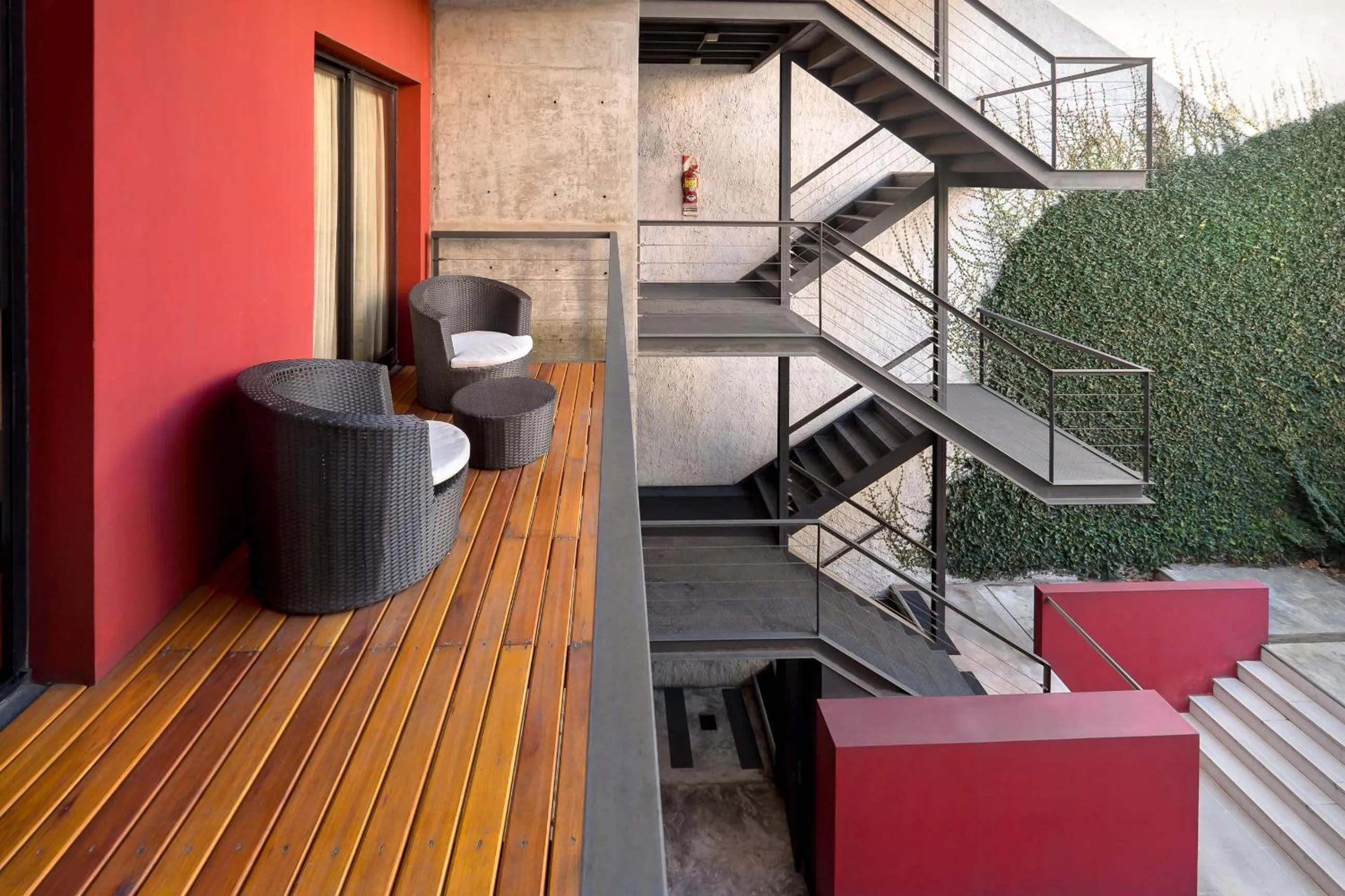 Balcony/Terrace in Mariposita de San Telmo Tango Experience Hotel Boutique