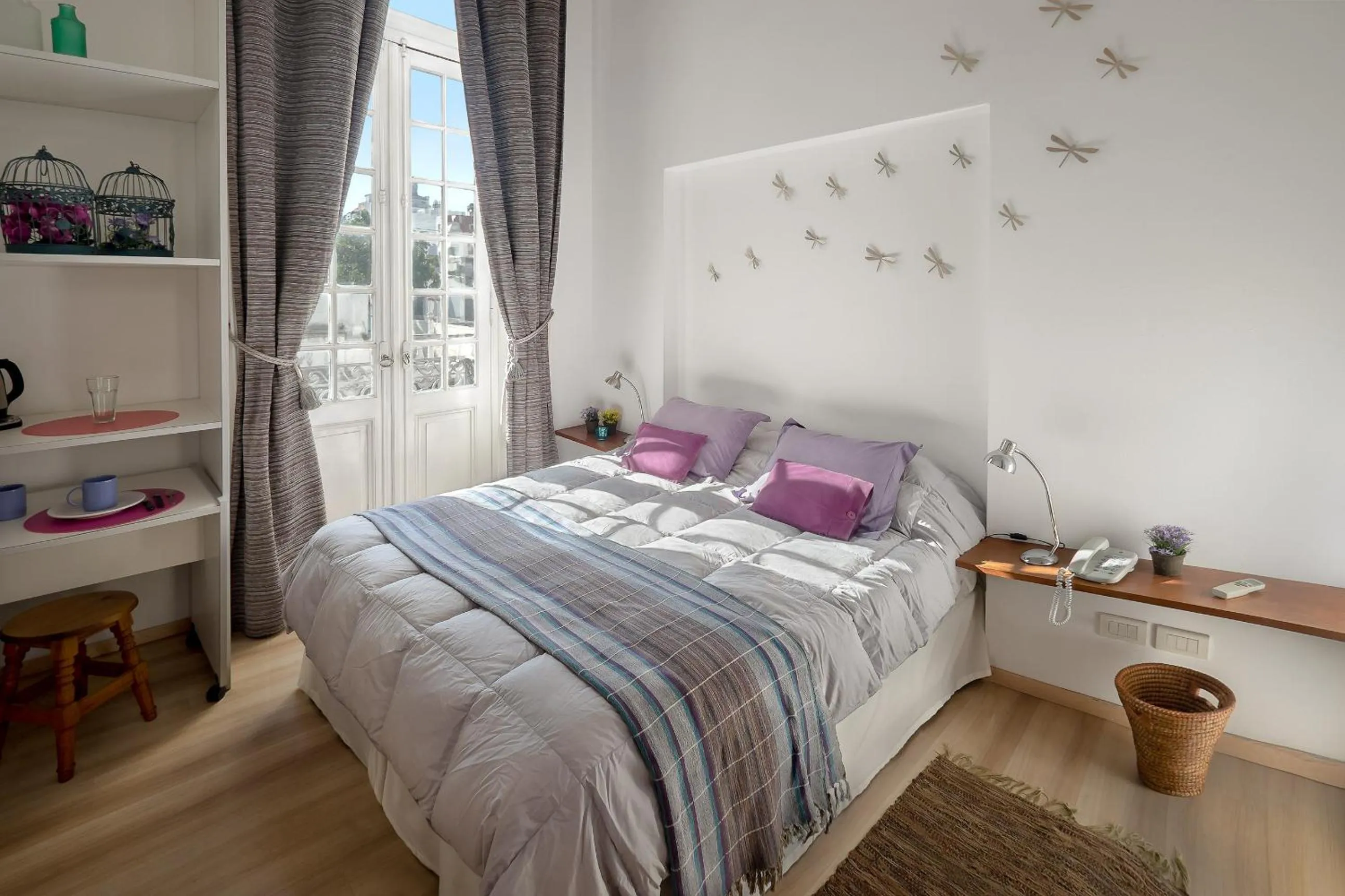 Bed in Mariposita de San Telmo Tango Experience Hotel Boutique