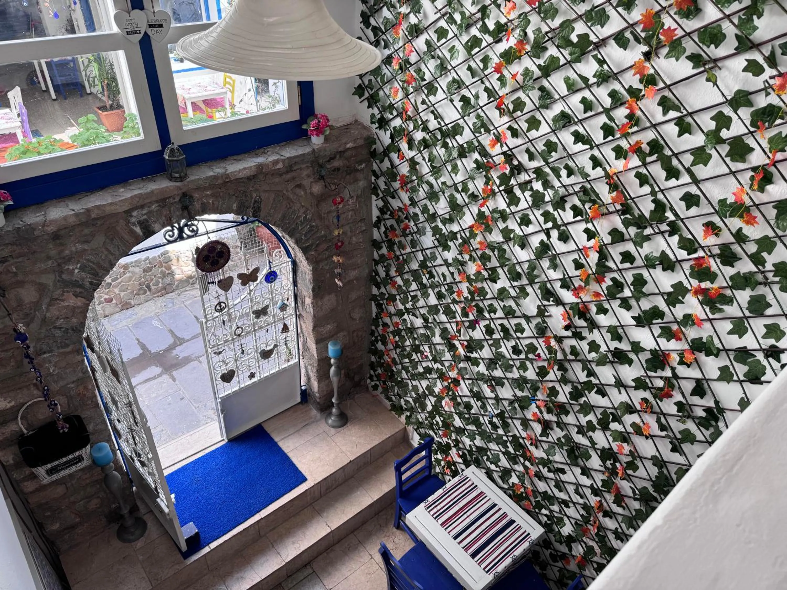 Lobby or reception in White and Blue Bodrum