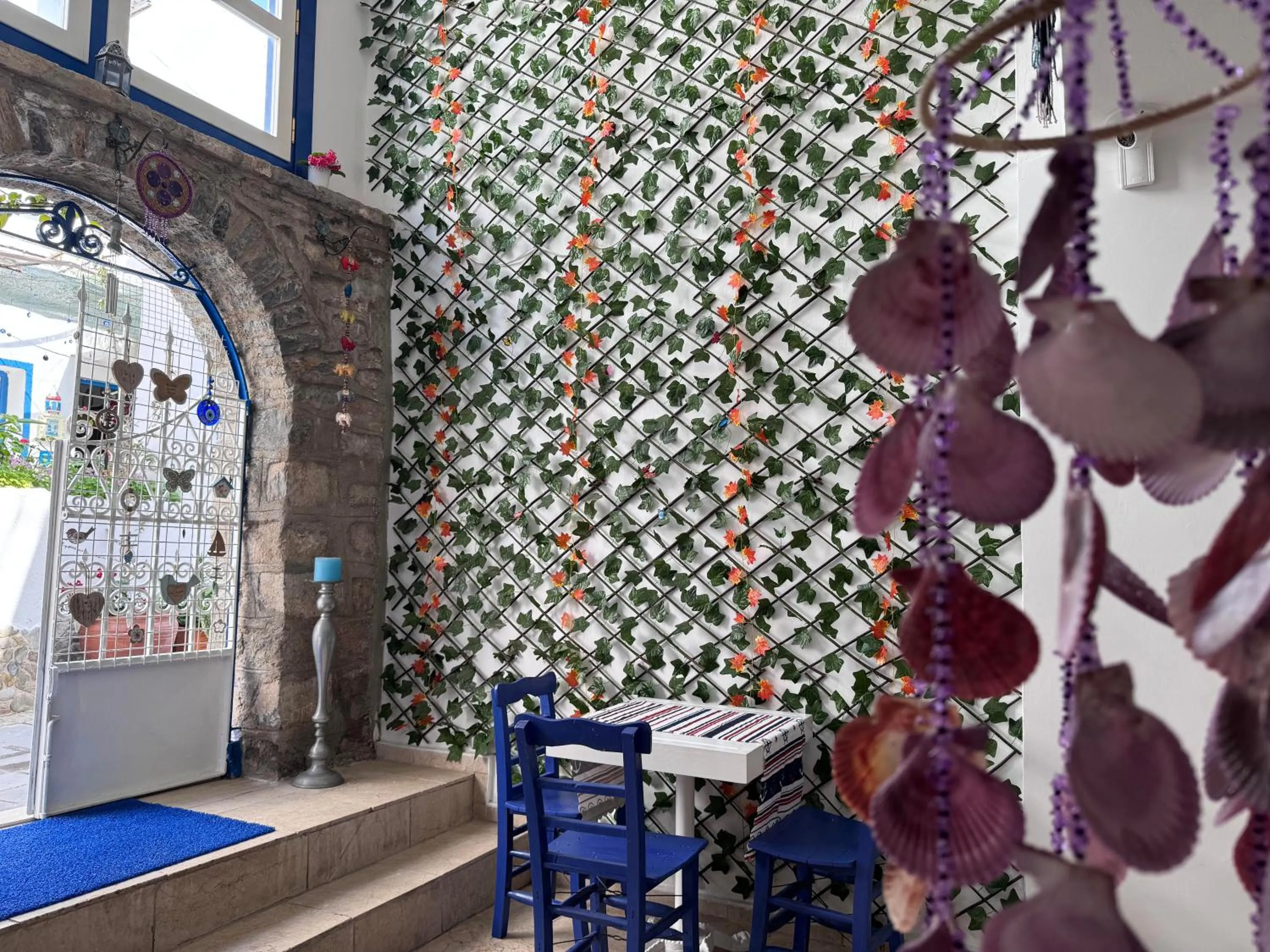 Lobby or reception in White and Blue Bodrum